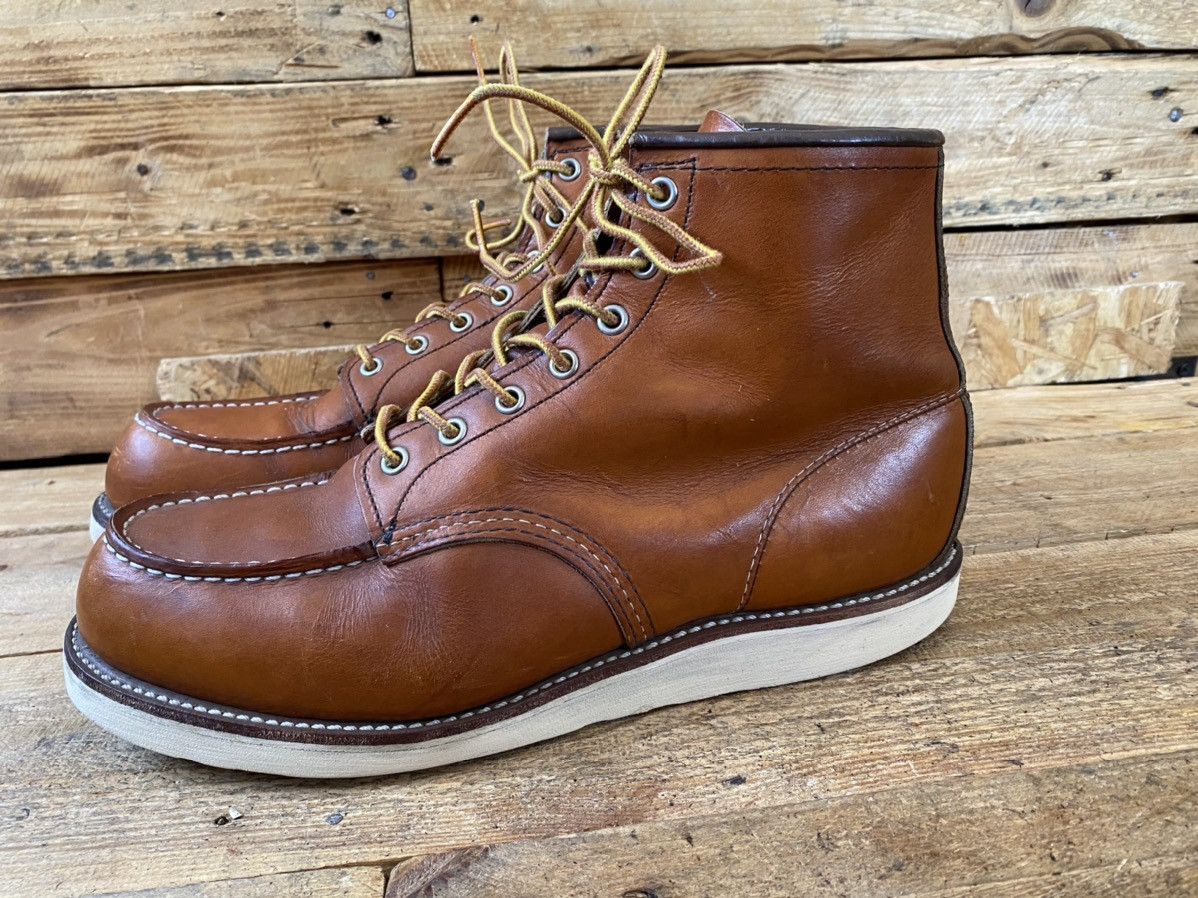 Red Wing Redwing moc-toe brown leather shoes style 875 US11 Size US 11 / EU 44 - 4 Thumbnail