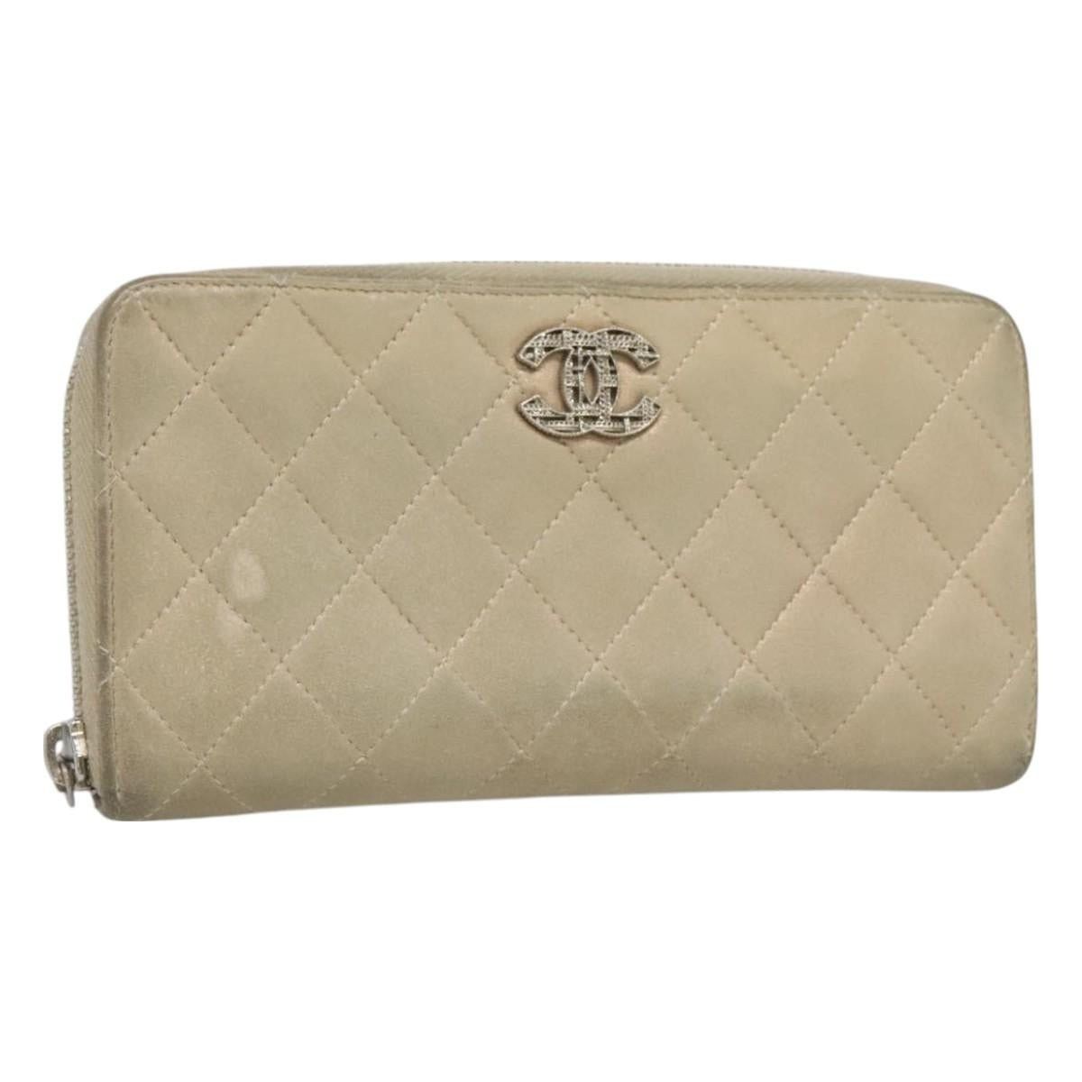 Chanel Chanel Matelasse Long Wallet Size ONE SIZE - 1 Thumbnail
