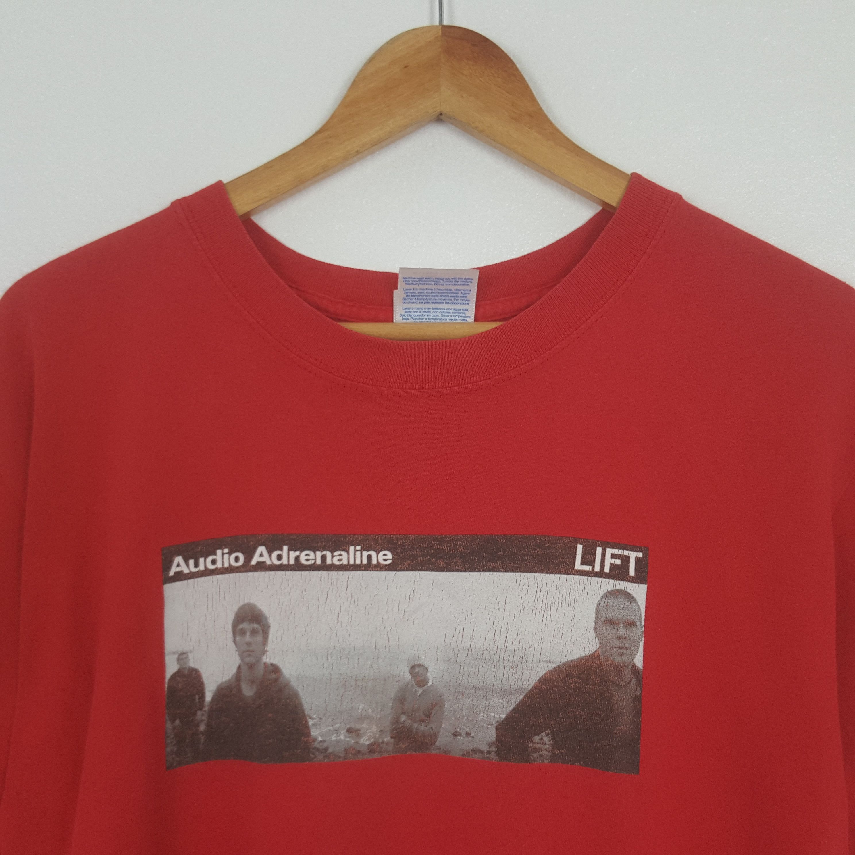 Band Tees Vintage Audio Adrenaline Rock Band Tour Tshirt C312N62 Size US M / EU 48-50 / 2 - 2 Thumbnail