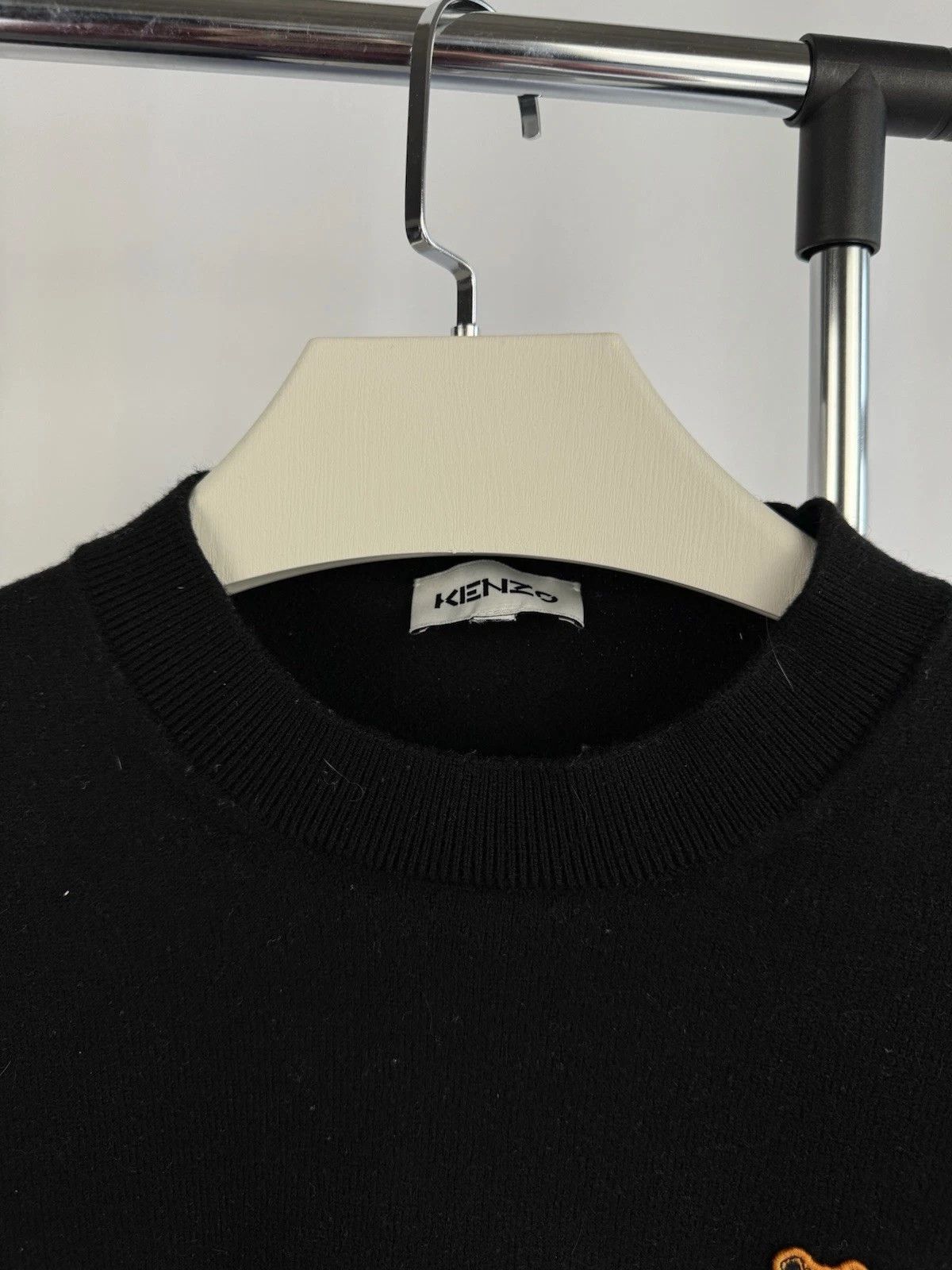 Kenzo KENZO Tiger Logo Black Sweatshirt Men Designer Crewneck Size US S / EU 44-46 / 1 - 4 Thumbnail
