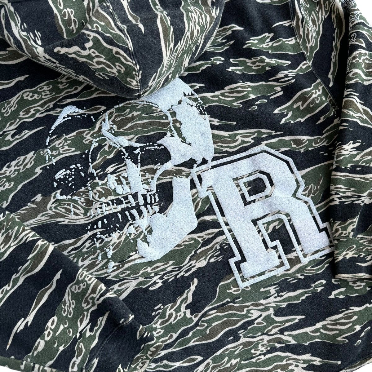 Rap Tees × Revenge Revenge xxxtentacion Camo Revenge Tiger Skull Hoodie Hype Size US M / EU 48-50 / 2 - 15 Thumbnail