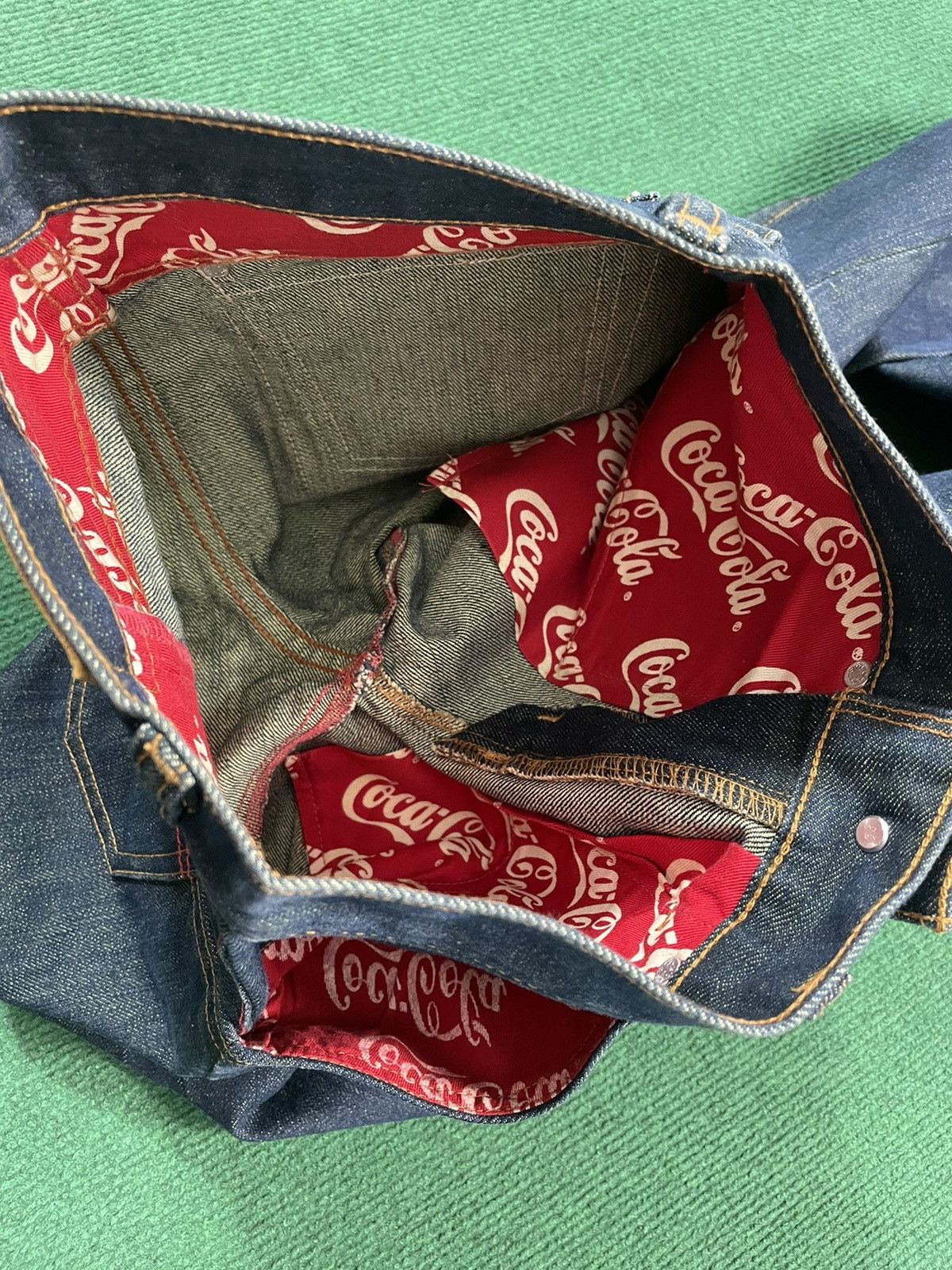 Levi's Vintage Levis x Coca Cola Jeans Size US 26 / EU 42 - 8 Thumbnail