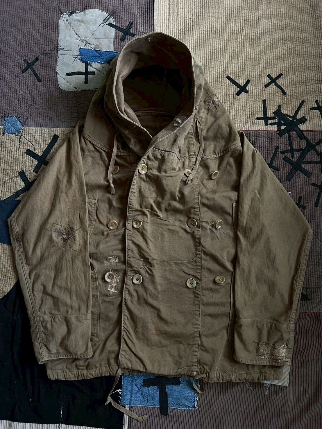 Kapital RARE* VTG KAPITAL KATSURAGI MILITAR RINGCOAT OVERSIZED Size US XL / EU 56 / 4 - 1 Thumbnail