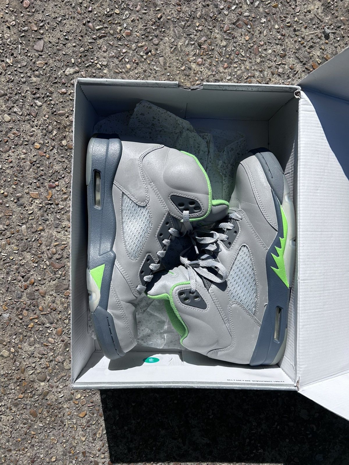 Jordan Brand Retro Jordan 5 green bean (2022) Size US 10.5 / EU 43-44 - 4 Thumbnail