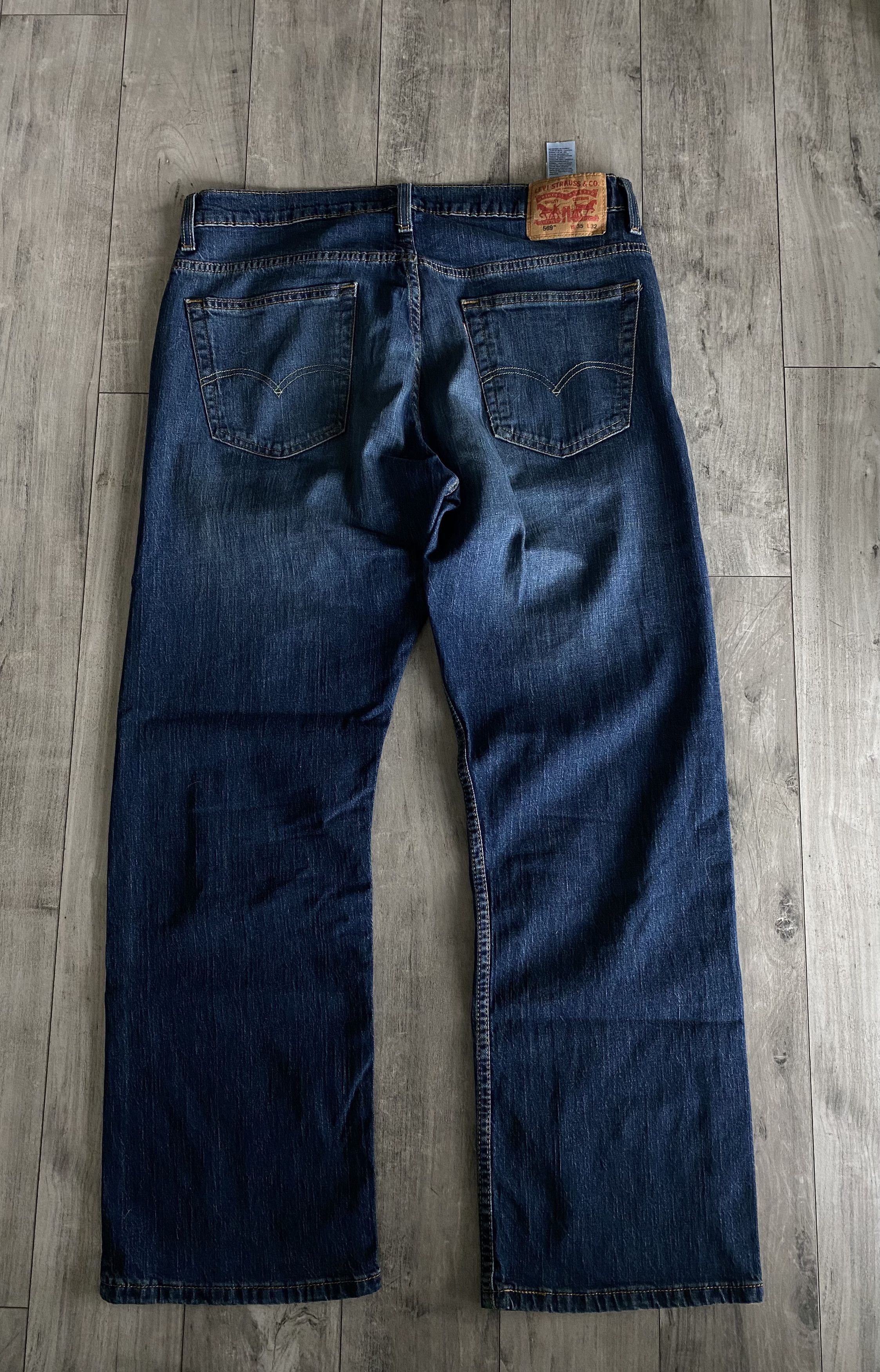 Levi's Vintage Levis 569 35x32 Size US 35 - 2 Thumbnail