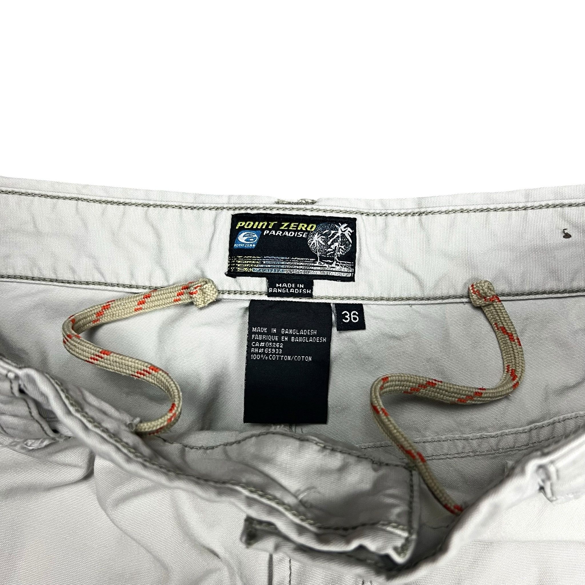 Point Zero Vintage Y2K Point Zero Paradise Casual Shorts - 36” Size US 36 / EU 52 - 3 Thumbnail