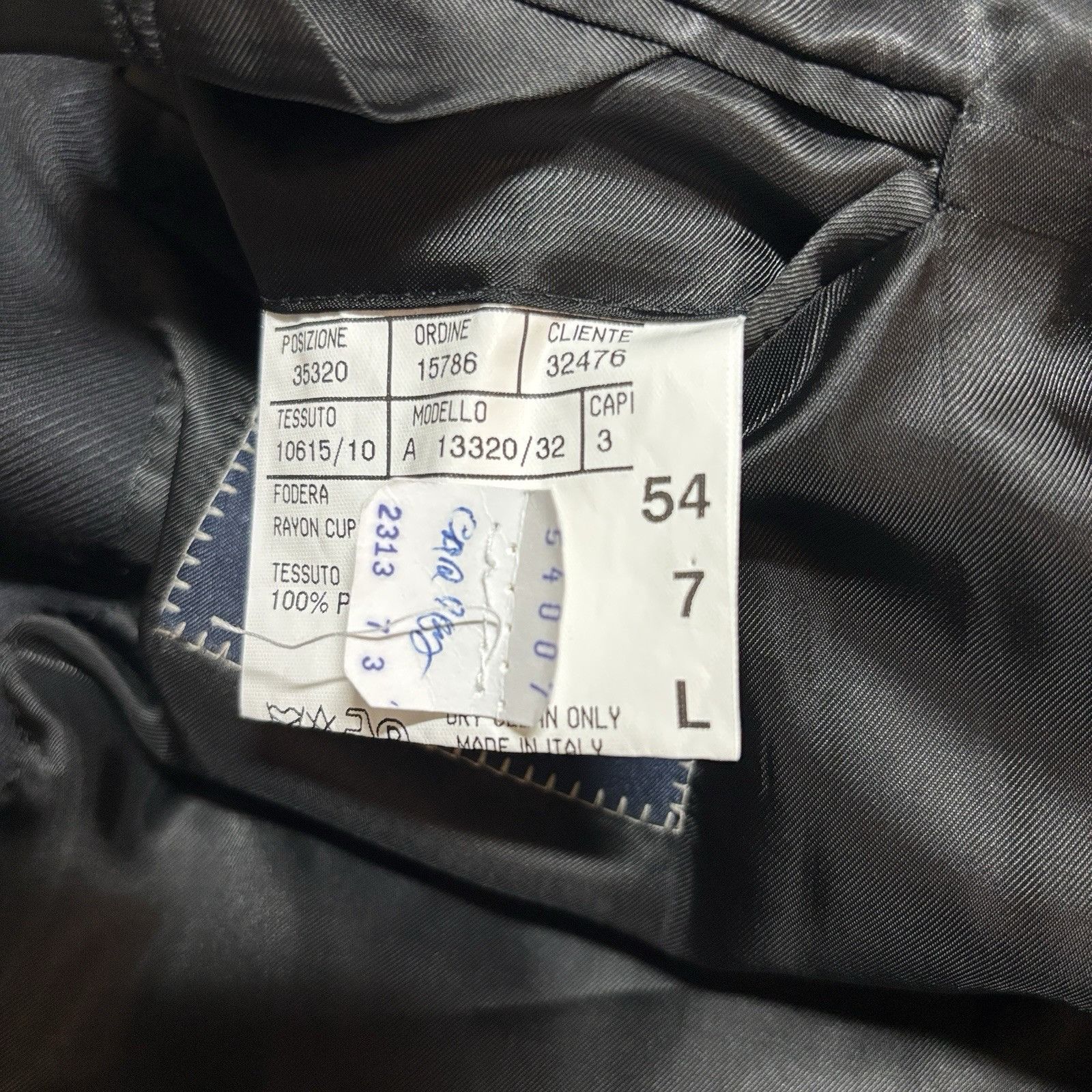 Canali Canali Lana 3 Button Blazer Suit US 44L 54L Italy Men Pin St Size 44L - 4 Thumbnail