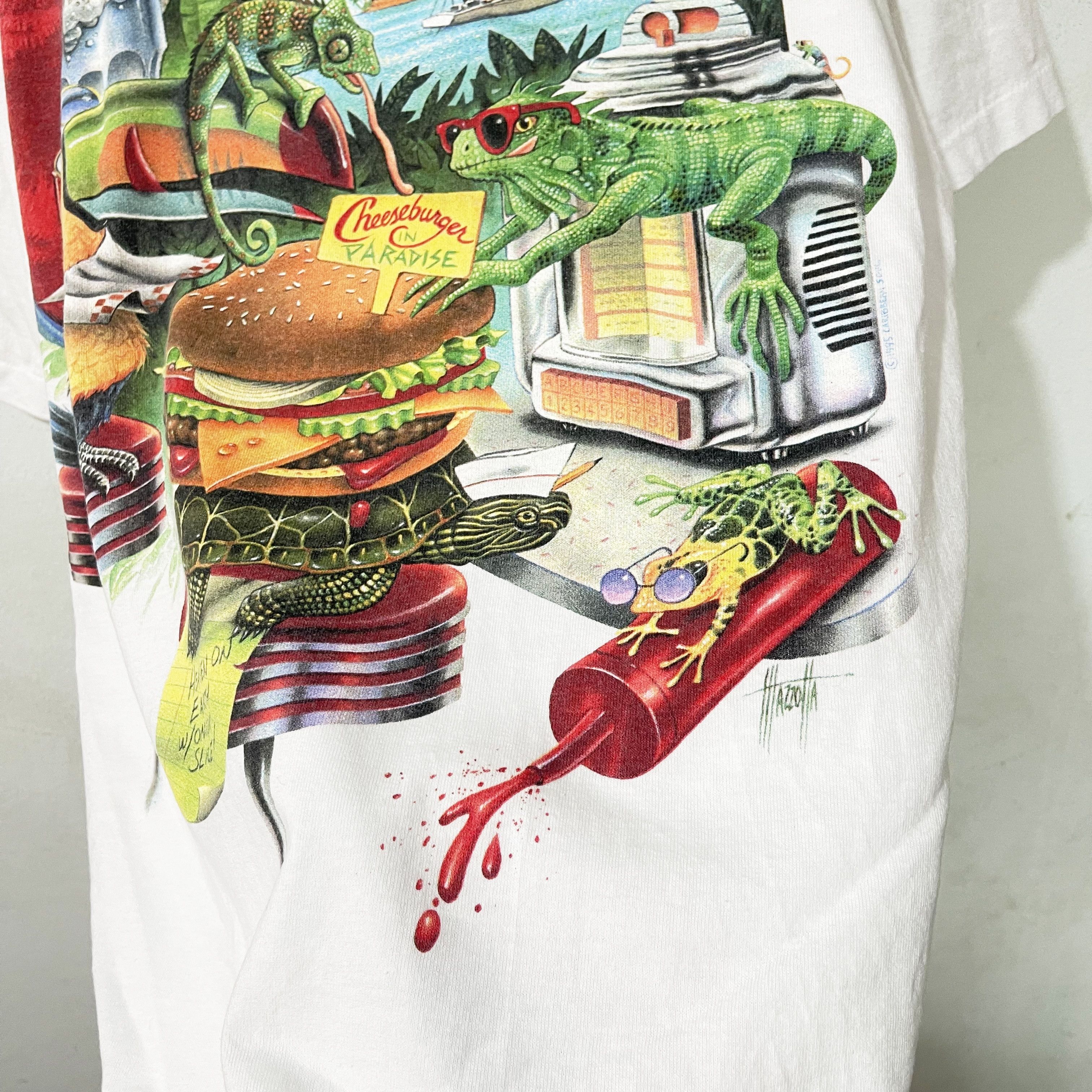 Vintage Vintage 1995 Caribbean Soul Tropical T-Shirt Size US XL / EU 56 / 4 - 3 Thumbnail