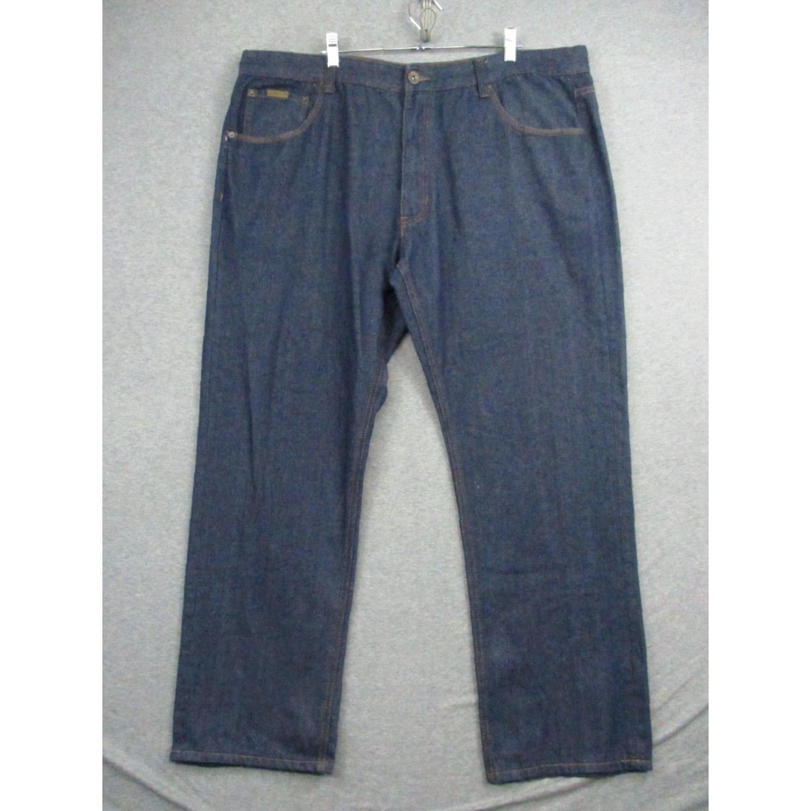 Vintage Parish Nation Jeans Mens 46 Blue Y2K Baggy Hip Hop Zip Fly Dark Wash EUC Jeans Size US 30 / EU 46 - 2 Thumbnail