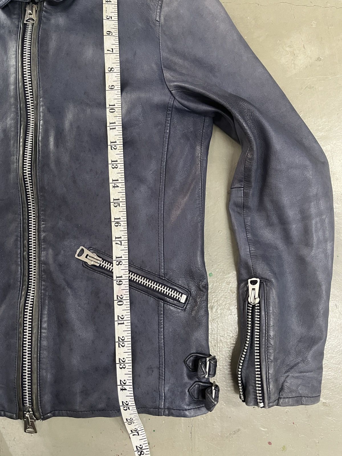 KMRii Nano Universe Archive Goat Leather Biker Jacket Punk Size US M / EU 48-50 / 2 - 16 Thumbnail