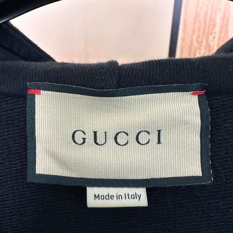 Gucci Gucci Red and green striped belt half-zipper hoodie 2501-Ne Size US XS / EU 42 / 0 - 4 Thumbnail