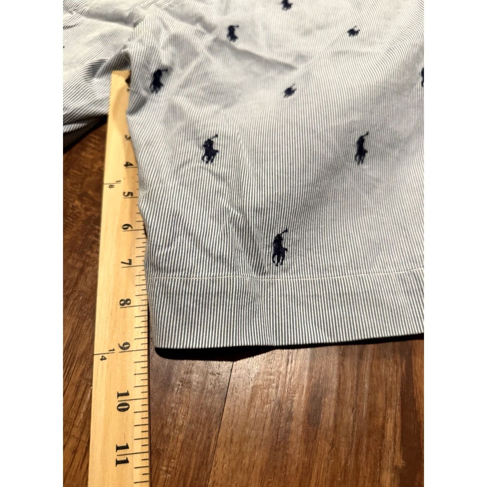 Polo Ralph Lauren Polo Ralph Lauren Shorts Stretch Classic Fit Embroidered Pony Blue 34x9 Mens Chino Flat Front Breathable Pockets 9in Inseam Vintage No Default Size US S / EU 44-46 / 1 - 5 Thumbnail