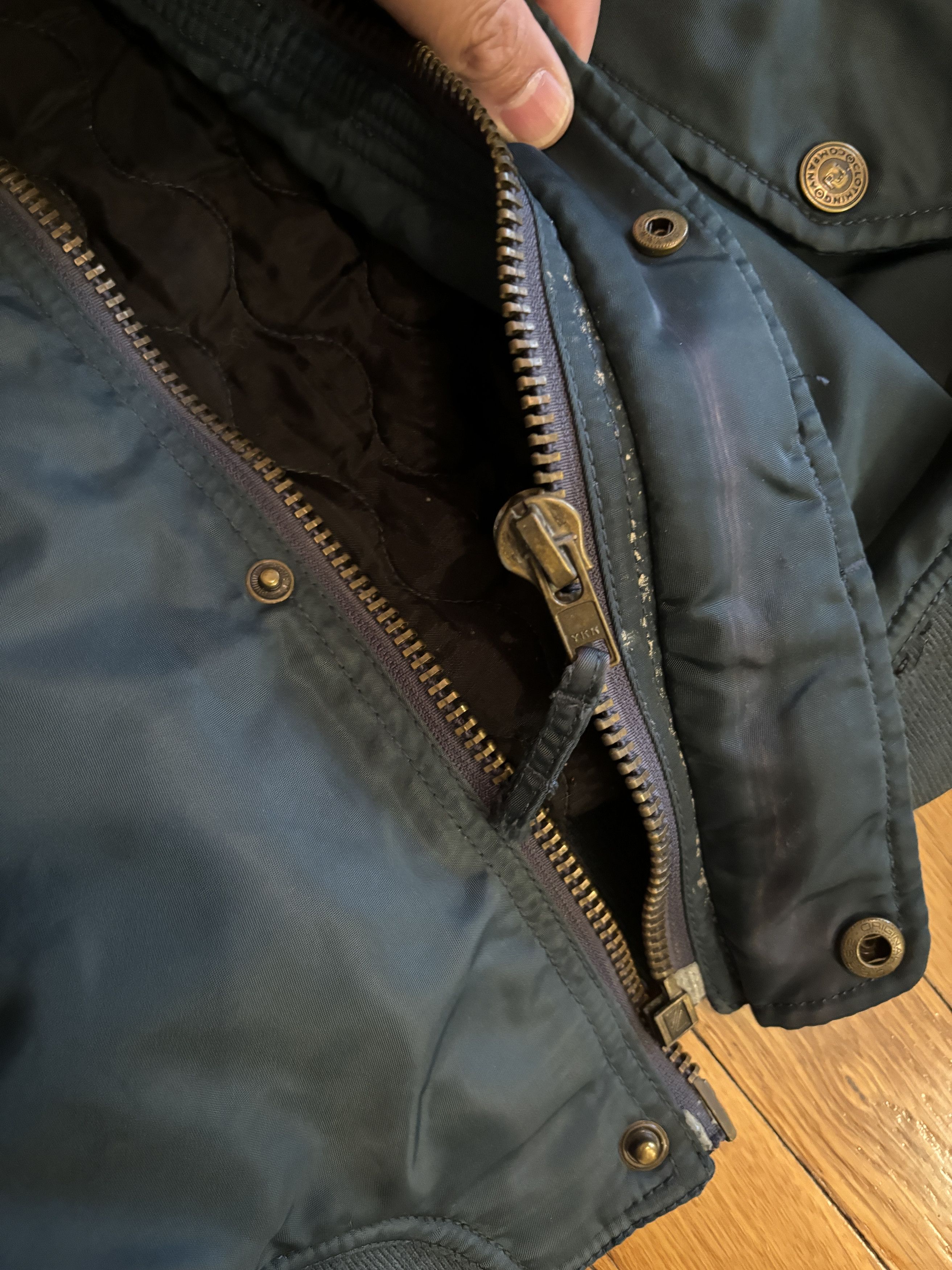 Alpha Industries vintage flight jacket Size US L / EU 52-54 / 3 - 10 Thumbnail