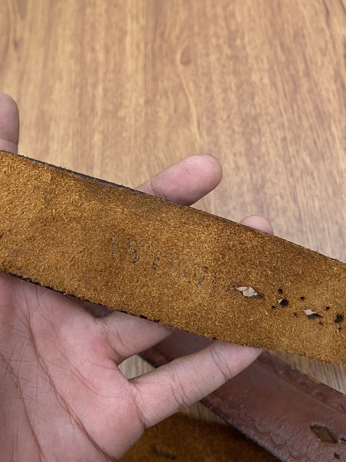 Y's × Y's for Men × Yohji Yamamoto Y's Limi leather belt Size ONE SIZE - 5 Thumbnail