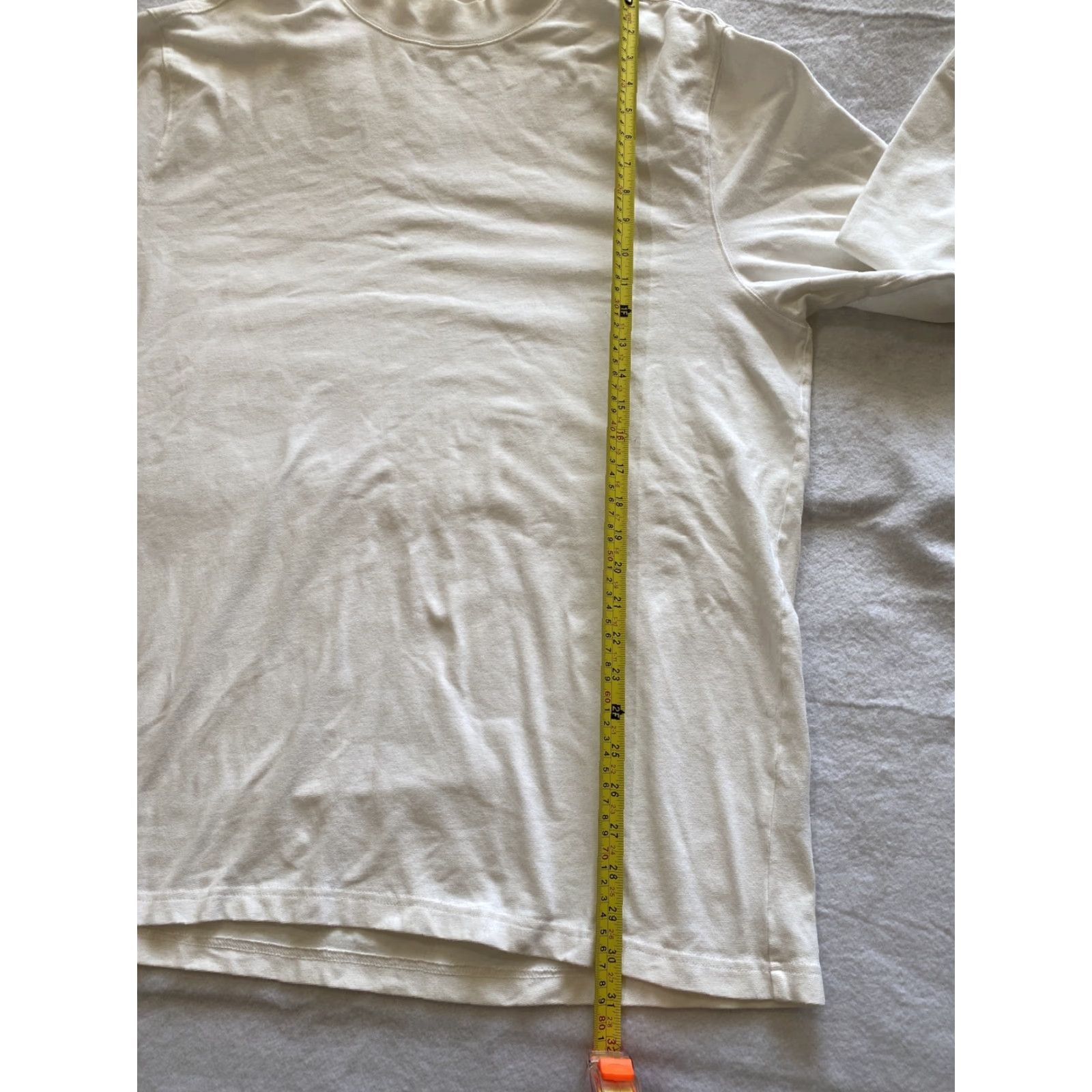 Vintage Gander Mountain Shirt Men's XL White Long Sleeve Mock T basic Solid Guide Series / 16-2 Size US XL / EU 56 / 4 - 7 Thumbnail