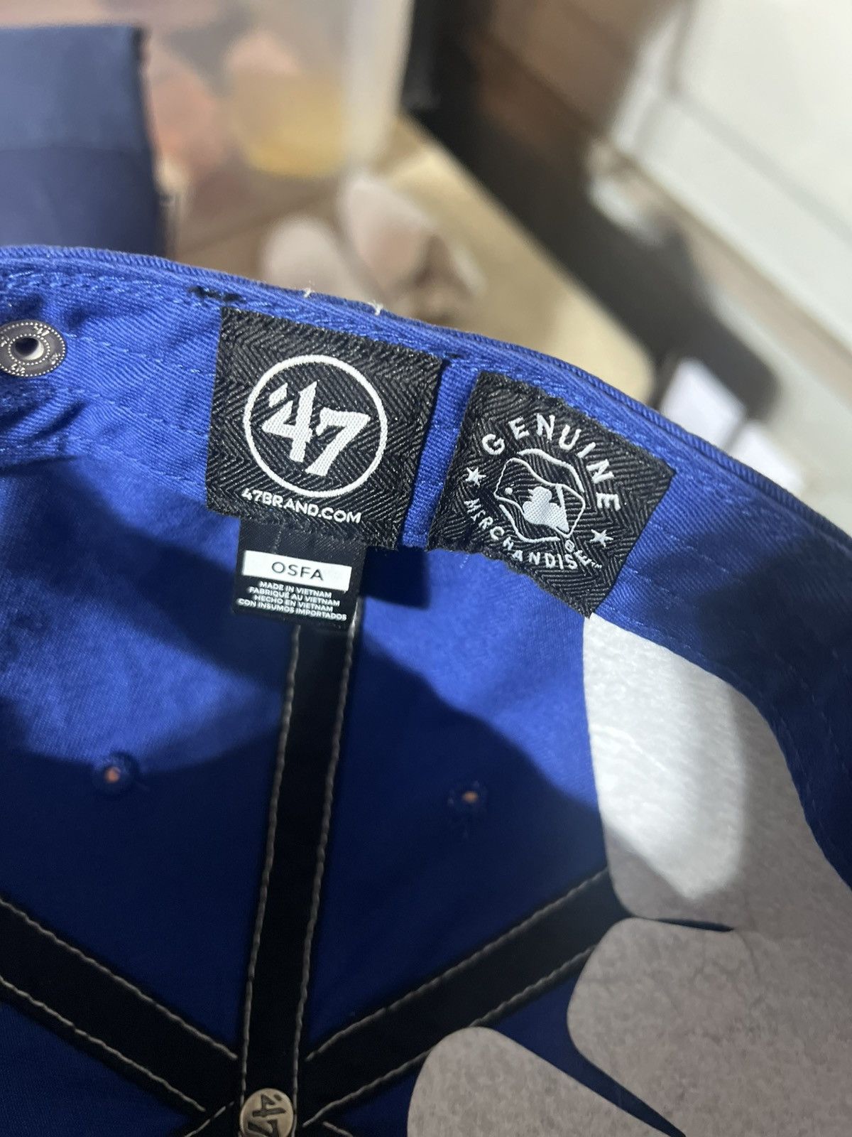 Madhappy × New York Yankees Madhappy LA Dodgers blue baseball cap Size ONE SIZE - 5 Thumbnail