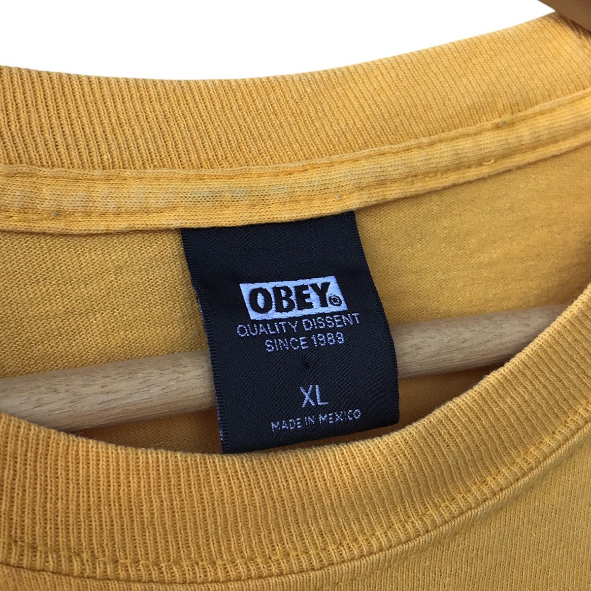 Obey Obey USA Andre The Giant Big Logo OG Streetwear Tee Size US XL / EU 56 / 4 - 6 Thumbnail