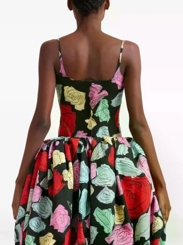 Marni o1w1db10426 Floral-Print Cami Top in Multicolor Size S / US 4 / IT 40 - 3 Thumbnail