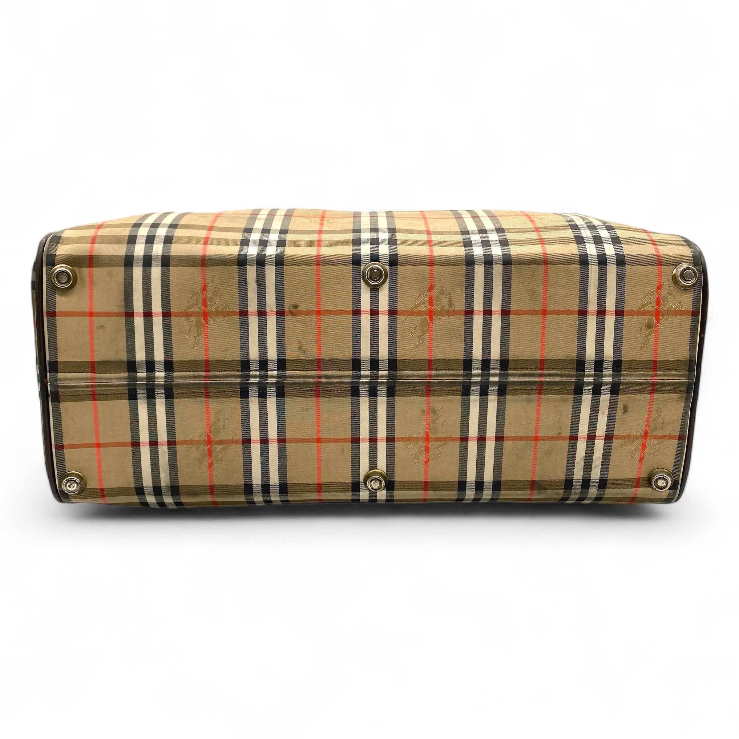 Burberry Vintage Burberyys Boston Bag Nova Check Size ONE SIZE - 5 Thumbnail