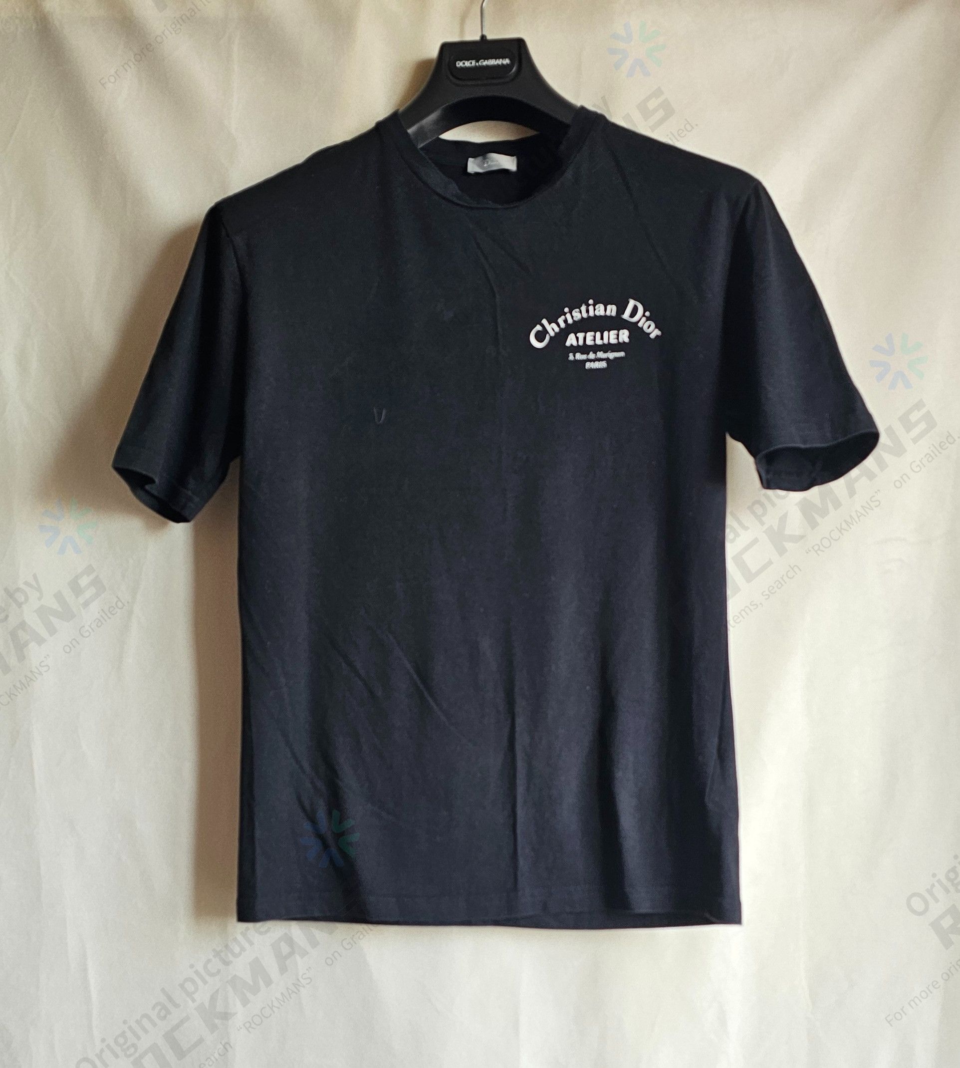 Dior Dior Black Logo Cotton T-Shirt XS Size - dmc | Grailed