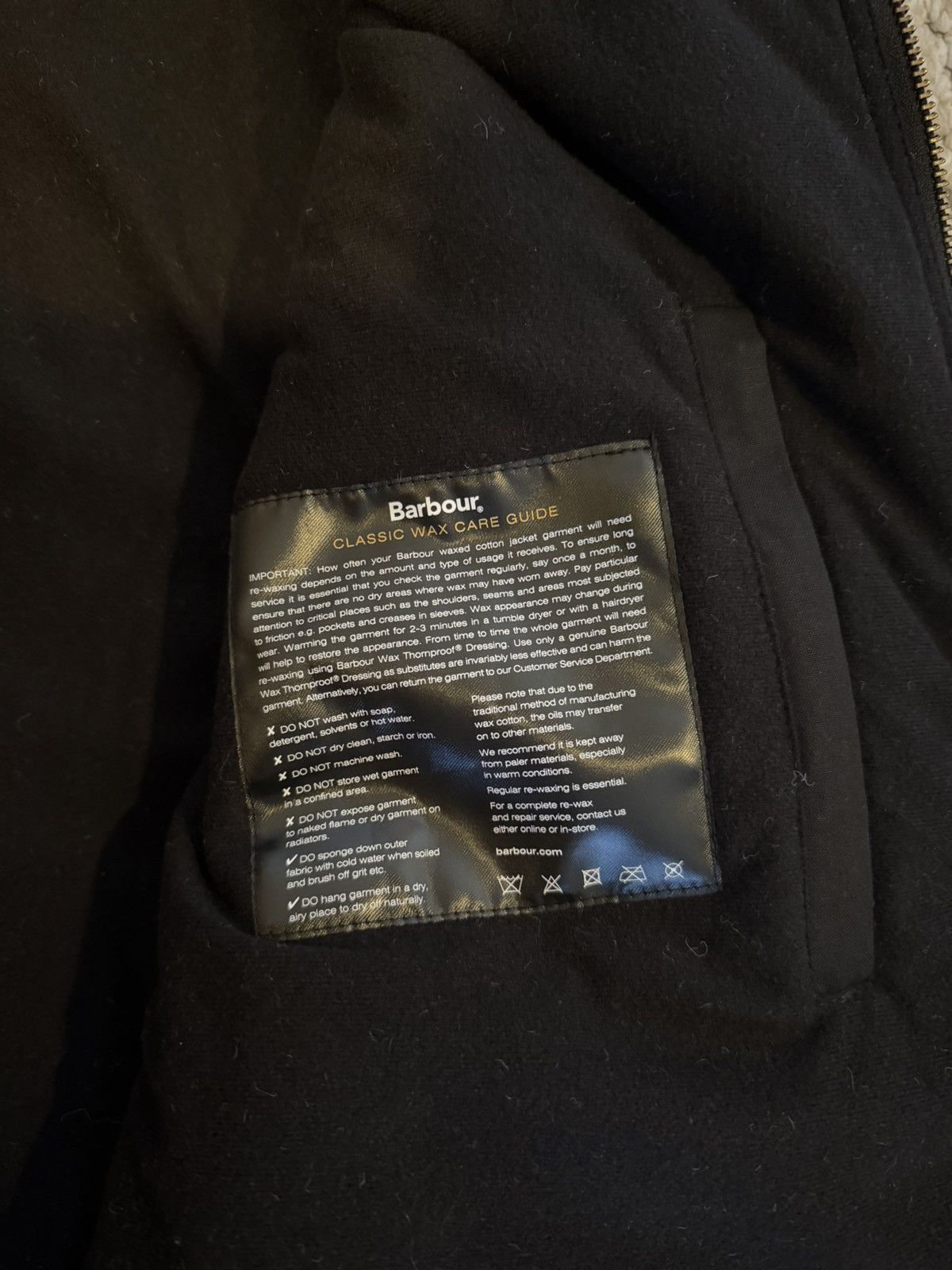 Barbour Barbour Hanger Deck Waxed Jacket - Black - Large Size US L / EU 52-54 / 3 - 9 Thumbnail