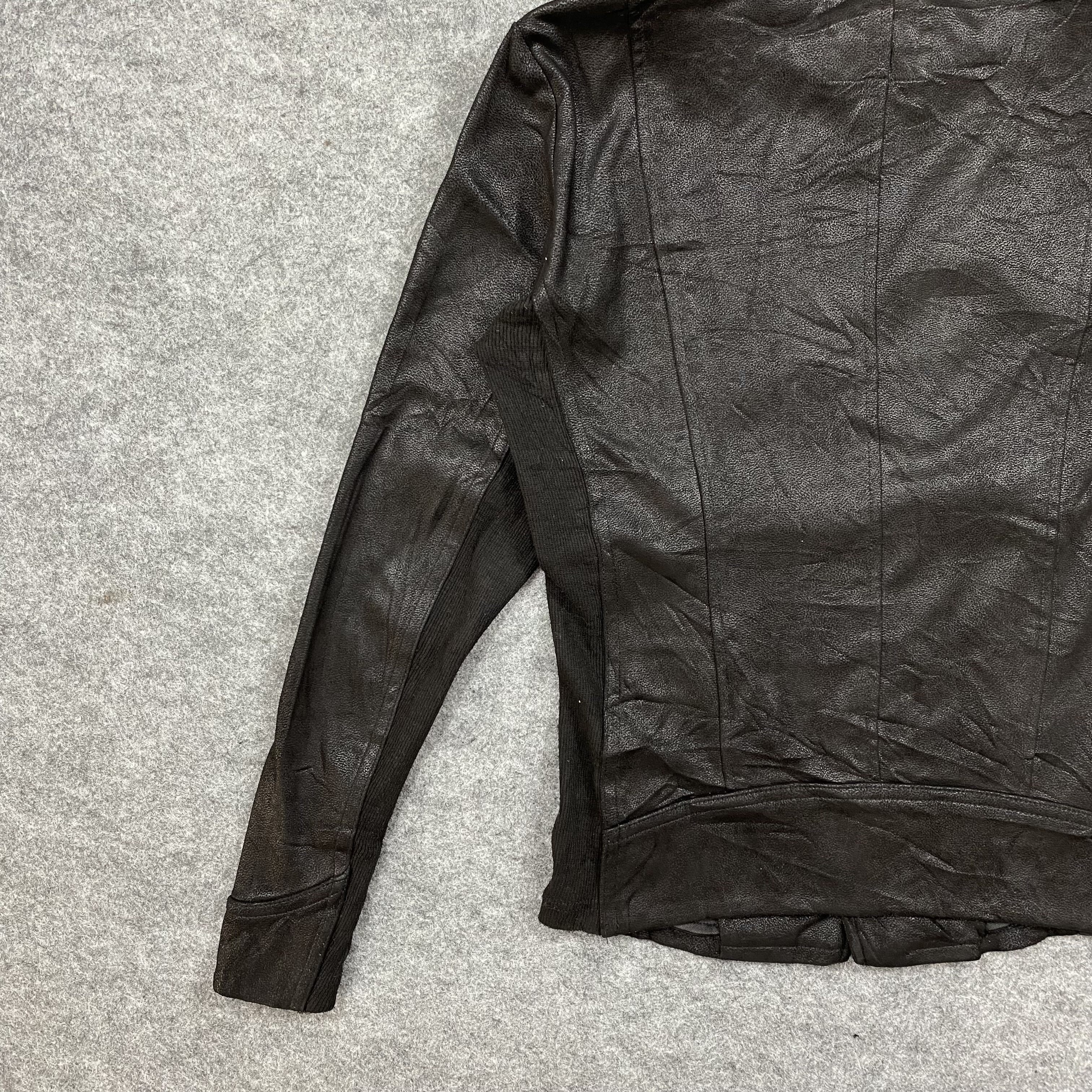 If Six Was Nine JOHNNYWOLF AW23 Asymmetric Biker Hooded Jacket-J656 Size US S / EU 44-46 / 1 - 8 Thumbnail