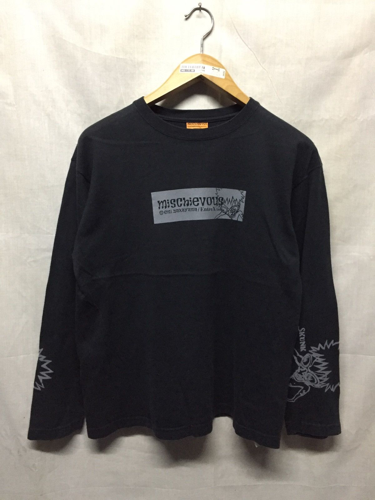 Anime × Japanese Brand Mischievous Skunk Emi Nakayama Longsleeve Tee Size US M / EU 48-50 / 2 - 2 Thumbnail