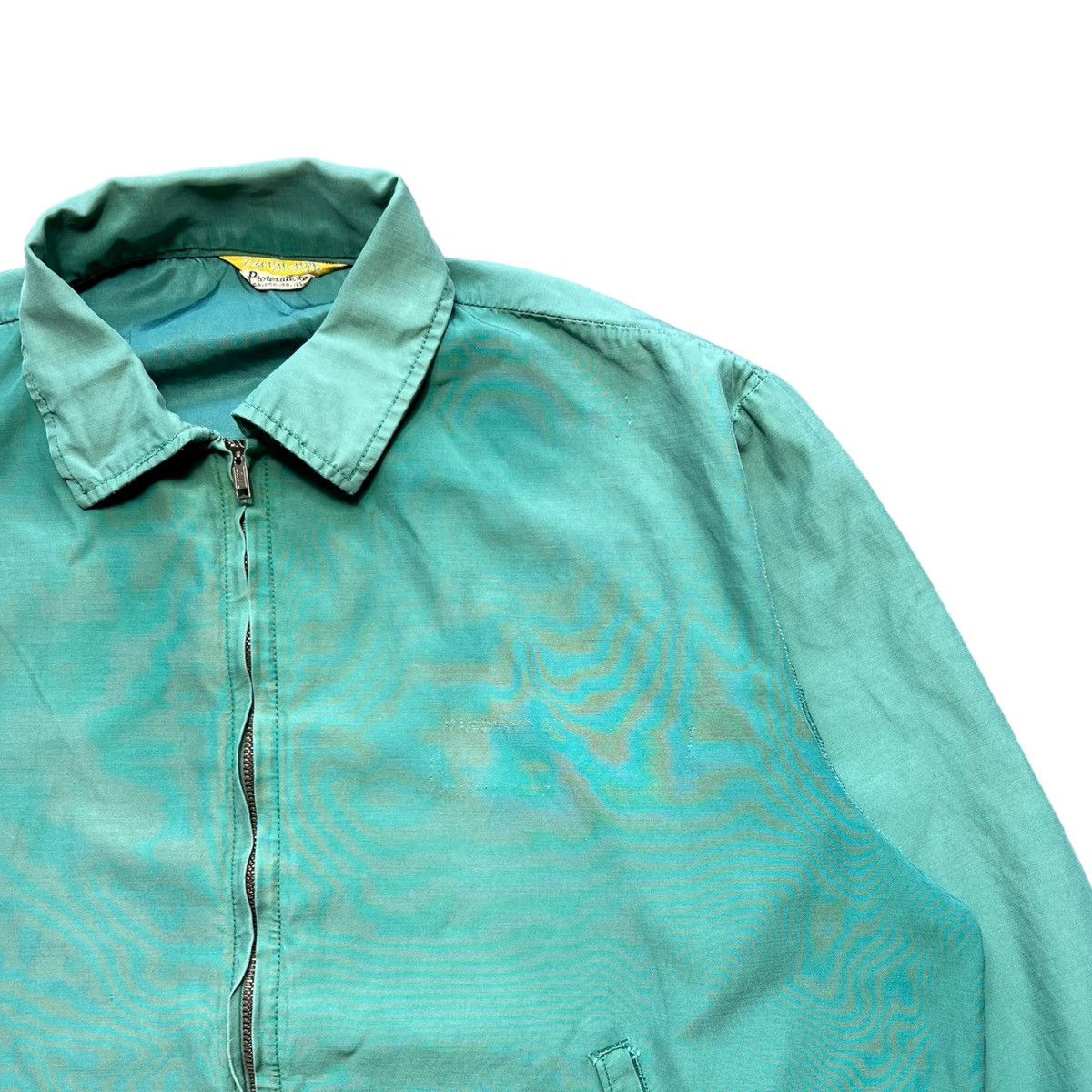 Vintage Vintage 1970s Green Work Jacket L (24 x 22) Size US L / EU 52-54 / 3 - 3 Thumbnail