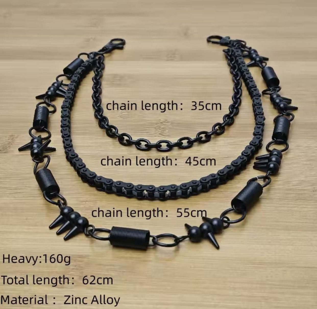 Other Chain For Pants Layered Punk Size ONE SIZE - 1 Thumbnail