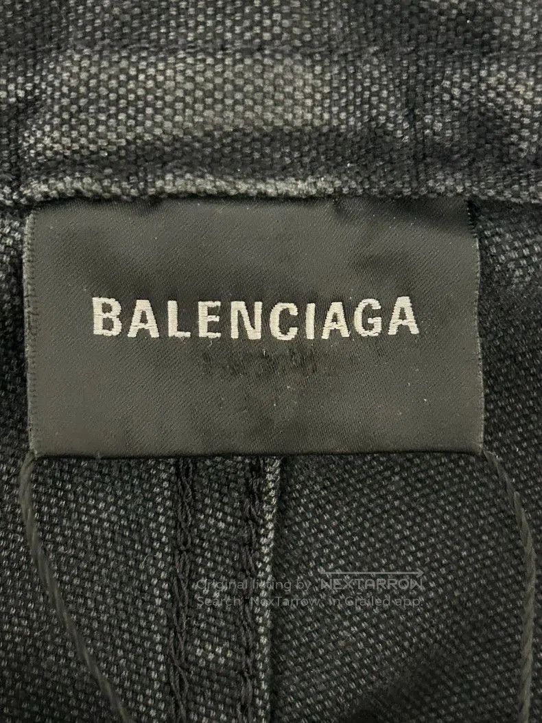Balenciaga Balenciaga 24FW Distressed Cargo Pants. Size US 28 / EU 44 - 3 Thumbnail