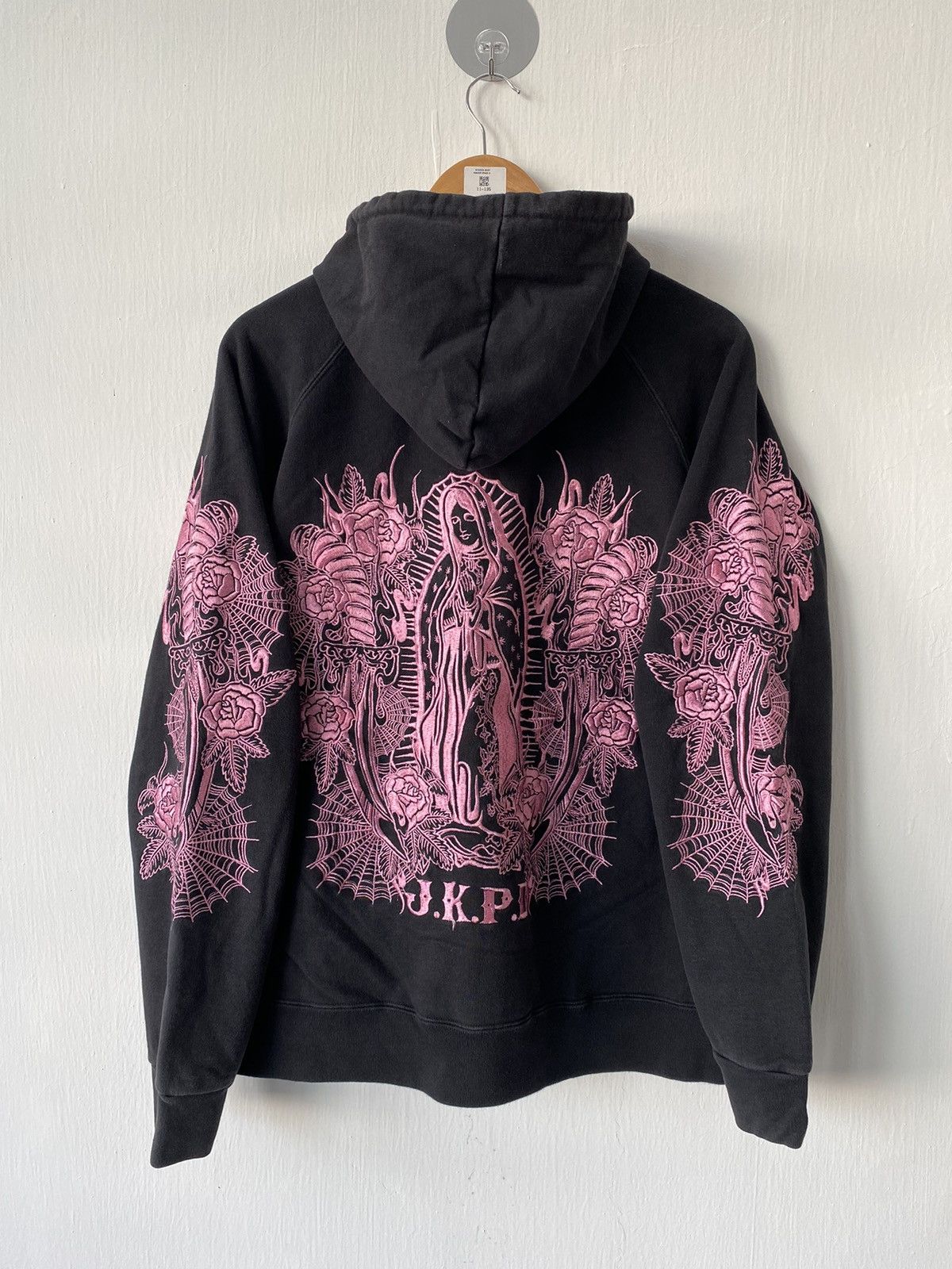 Japanese Brand J.K.P.D Embroided Pullover Hoodie Size US XL / EU 56 / 4 - 1 Thumbnail