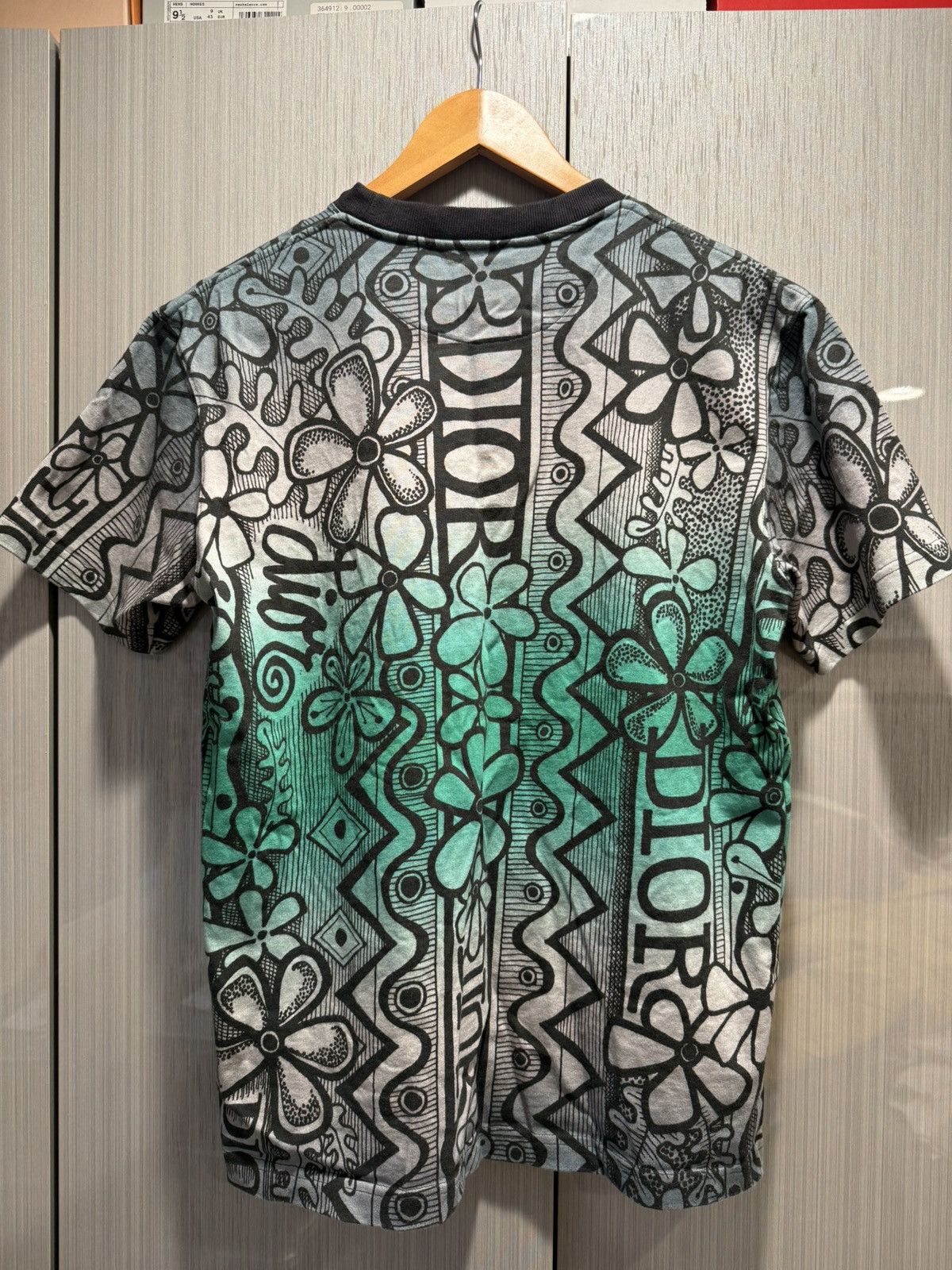Dior Dior Stussy Flower Logo T Shirt Size US S / EU 44-46 / 1 - 2 Thumbnail