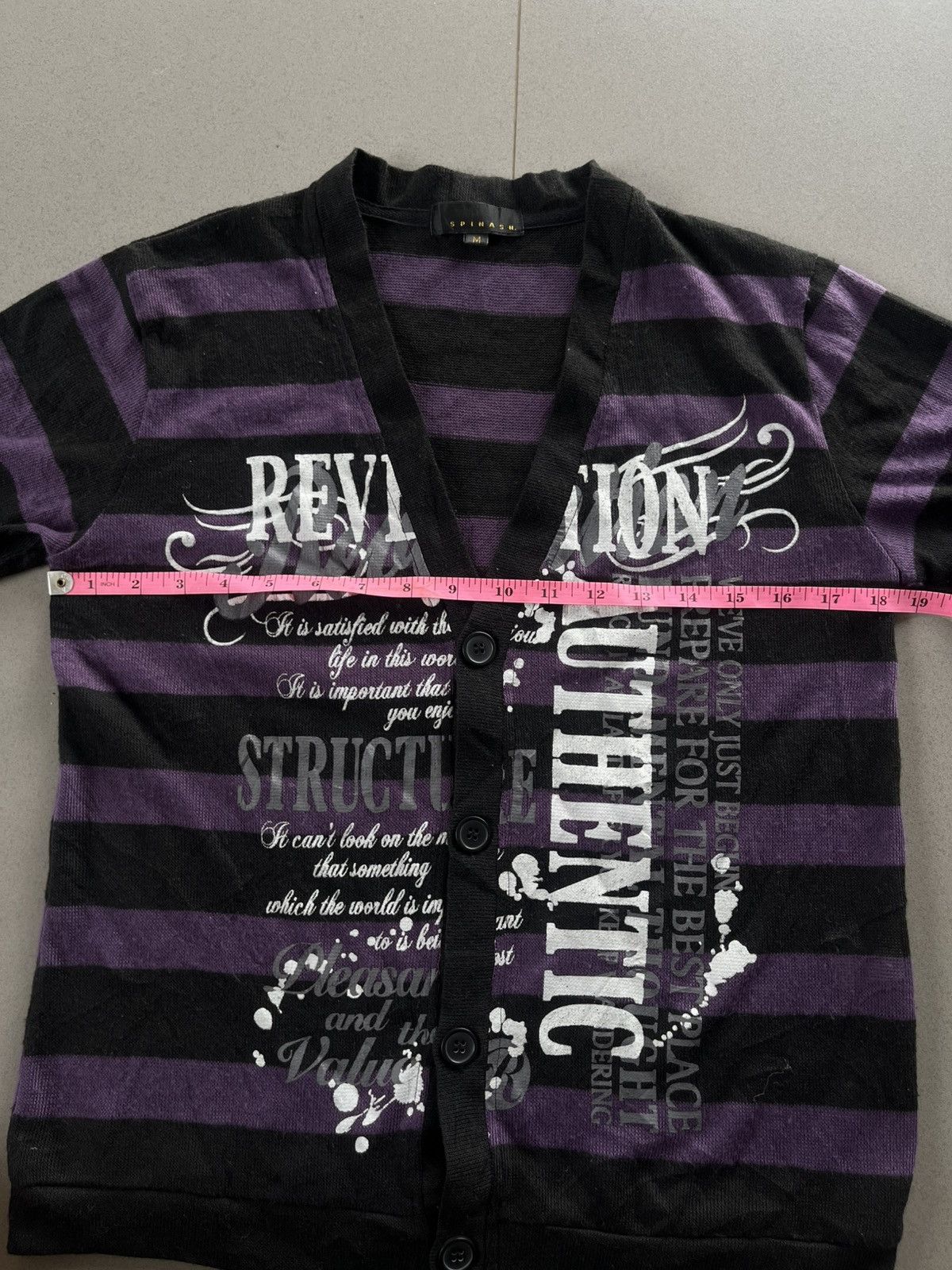 If Six Was Nine SPINASH JAPANESE POEM VKEI GOTHIC SEDITIONARIES PUNK STYLE Size US M / EU 48-50 / 2 - 9 Thumbnail