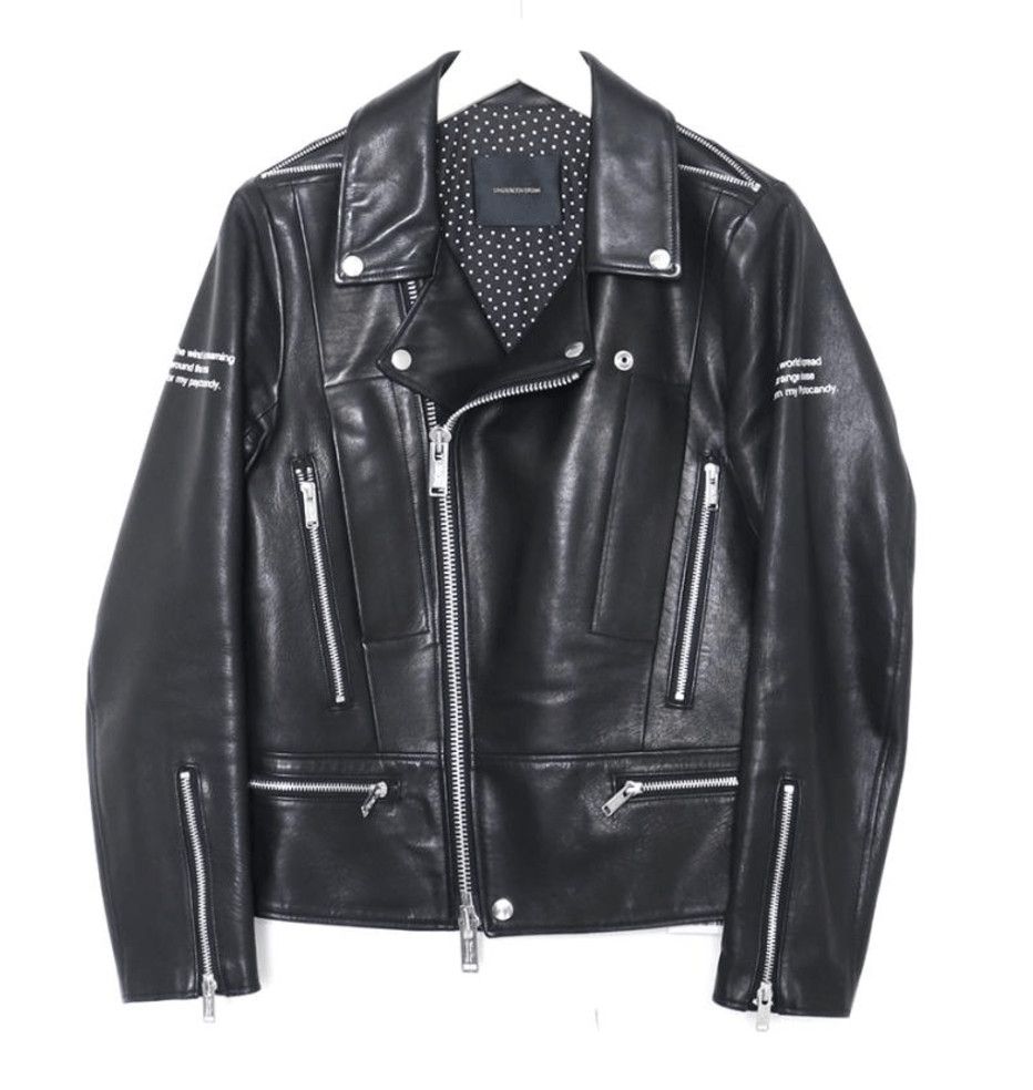 Undercover Thom Yorke Rider Leather Jacket AW13 Anatomicouture