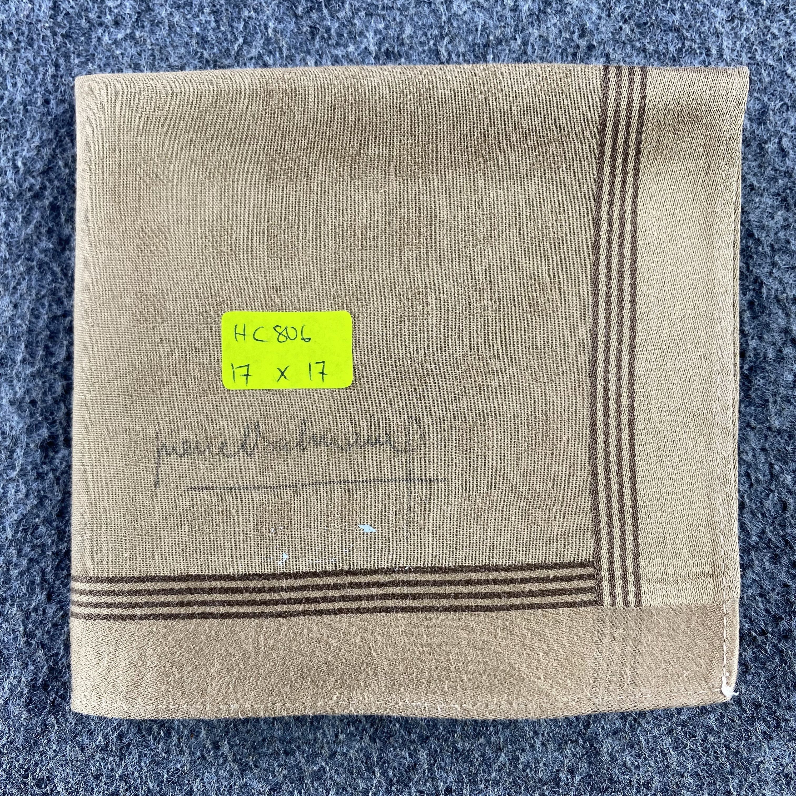 Pierre Balmain × Vintage Pierre Balmain Handkerchief/Neckerchief/Bandana HC Size ONE SIZE - 5 Thumbnail