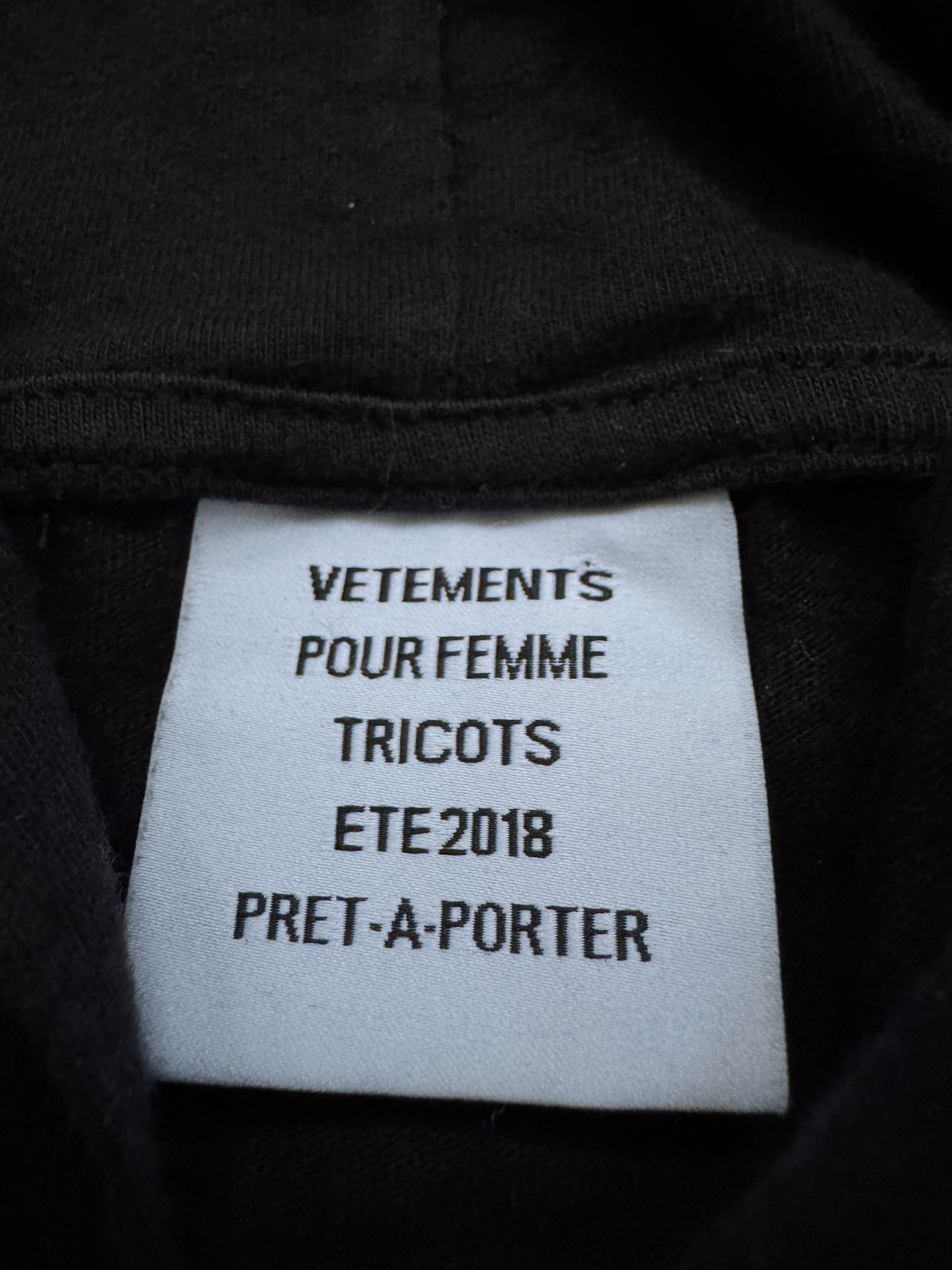 Vetements Vetements Hometown / Ashes Split Hoodie Lightweight Size US M / EU 48-50 / 2 - 6 Thumbnail