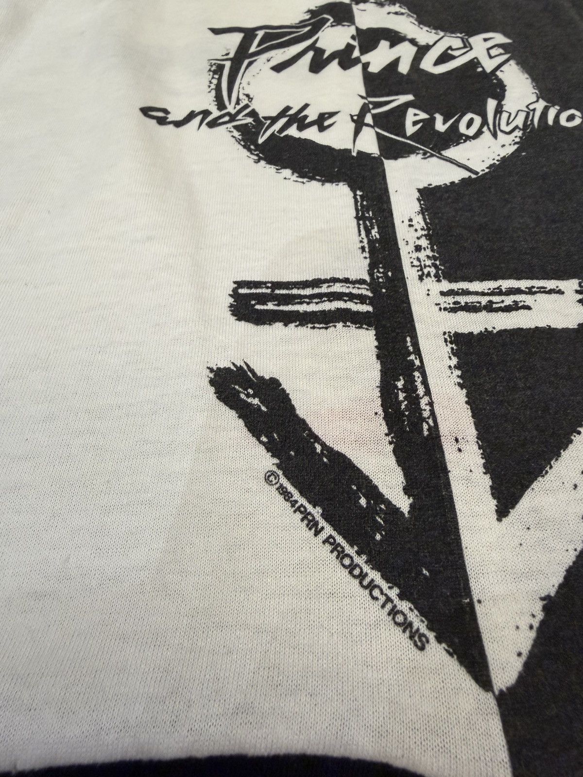 Prince Vintage 1984 Prince and the Revolution MTV Promo Tee Size US L / EU 52-54 / 3 - 3 Thumbnail