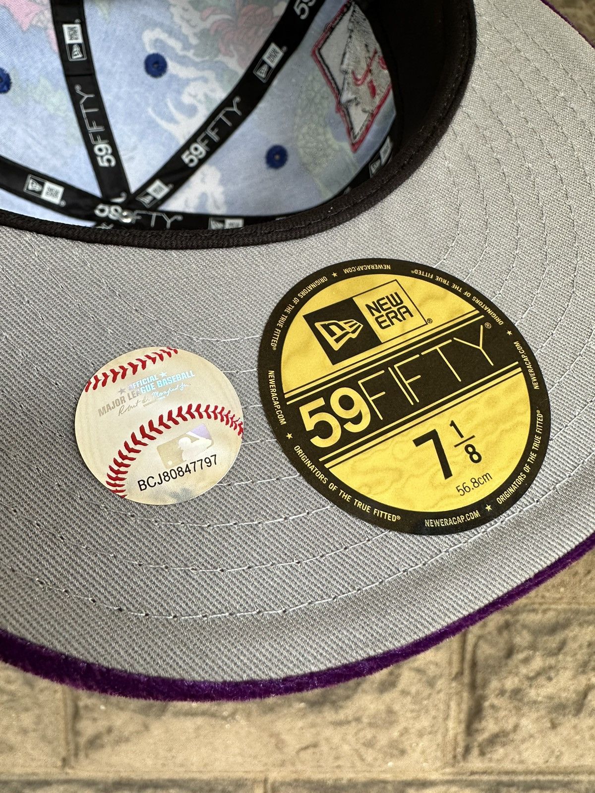 MLB × New Era × Supreme 7 1/8 Colorado Rockies 25th Anniversary Koi Pond Rockwell Size ONE SIZE - 11 Thumbnail