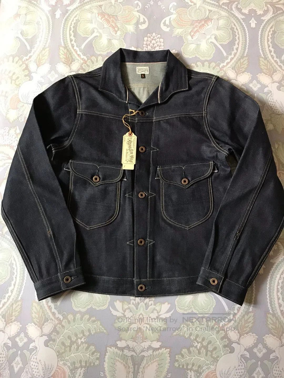 Rising Sun & Co. Rising Sun 2nd Gen Raw Denim Jacket. Size US S / EU 44-46 / 1 - 1 Thumbnail