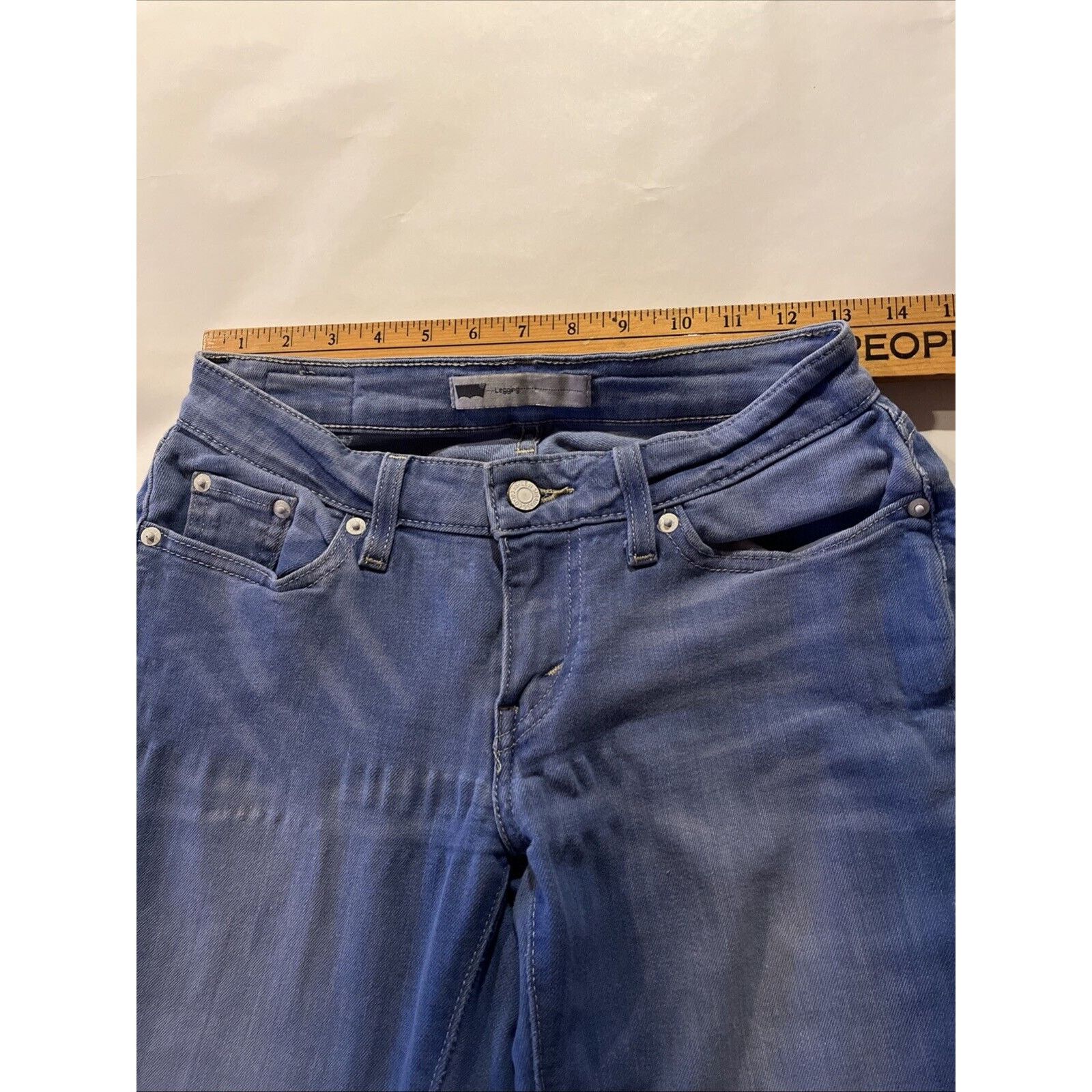 Levi's Levi’s Signature Totally Shaping Legging Blue Women’s 26x29 Size 26" / US 2 / IT 38 - 8 Thumbnail