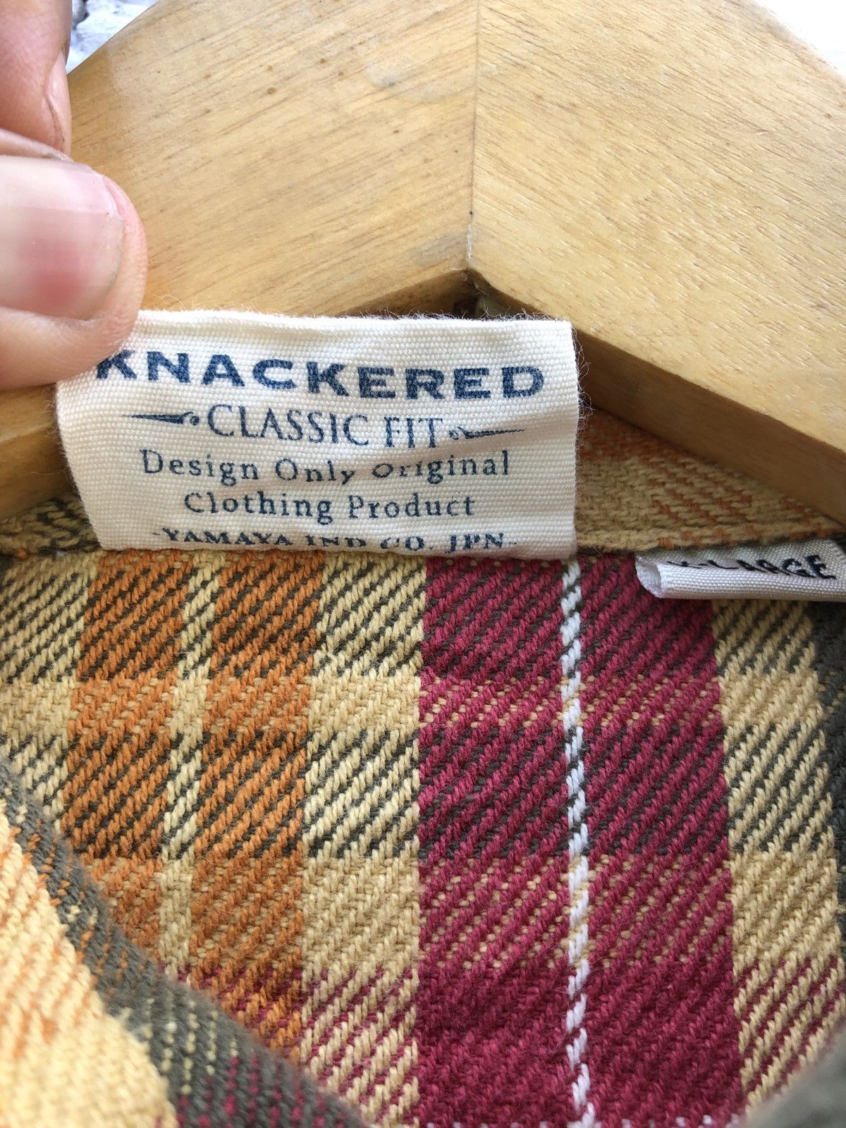Flannel × Japanese Brand KNACKERED DOBEL POCKET FLANEL Size US L / EU 52-54 / 3 - 5 Thumbnail