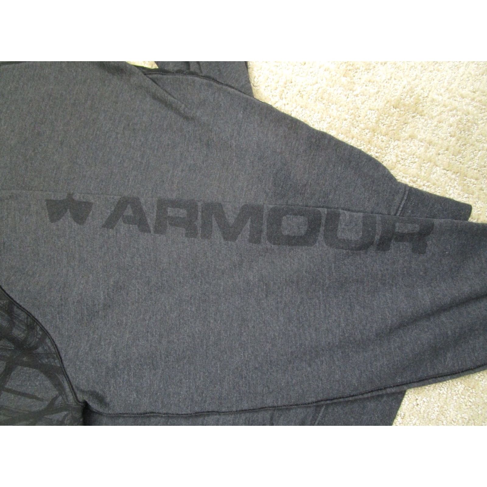 Under Armour Under Armour Pullover Men XL Gray Geometric UA Crew Neck Sweater Size US XL / EU 56 / 4 - 4 Thumbnail