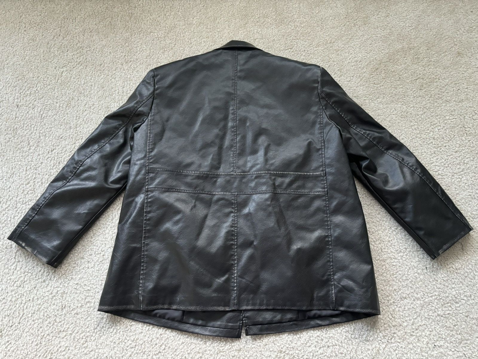 Zara Zara Leather Jacket Size US L / EU 52-54 / 3 - 2 Thumbnail