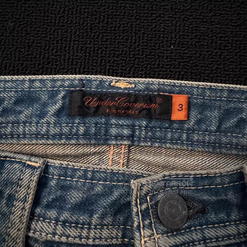 Undercover Undercover size 3 06 SS T Washed Used Jeans Size US 30 / EU 46 - 2 Thumbnail