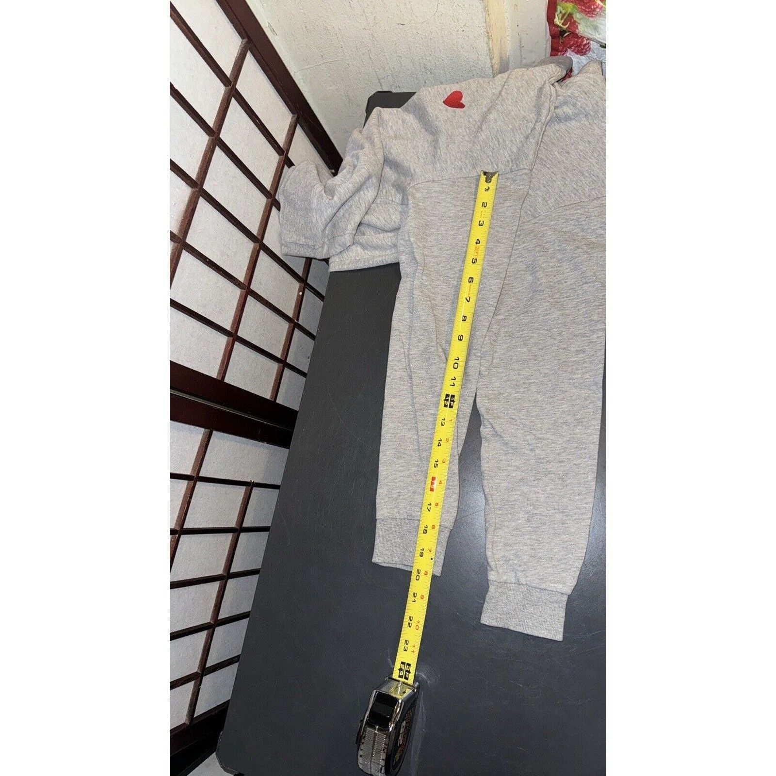 Divided LOT-Divided LOVE Sweatshirt Woman’s Size Small Gray,Black Size S / US 4 / IT 40 - 12 Thumbnail