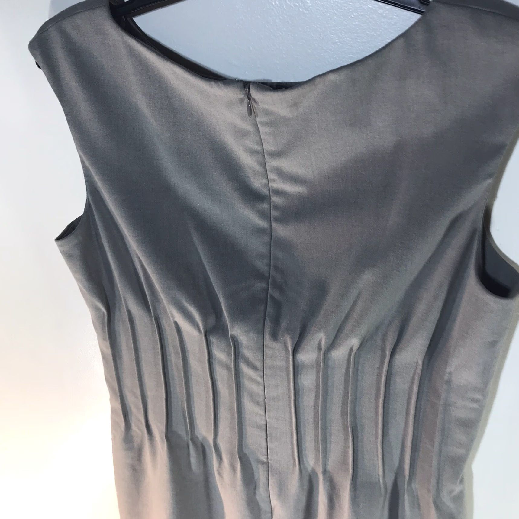 Calvin Klein Calvin Klein Lt Gray Sleeveless Career Midi Dress Womens Size 12 Size XL / US 12-14 / IT 48-50 - 5 Thumbnail
