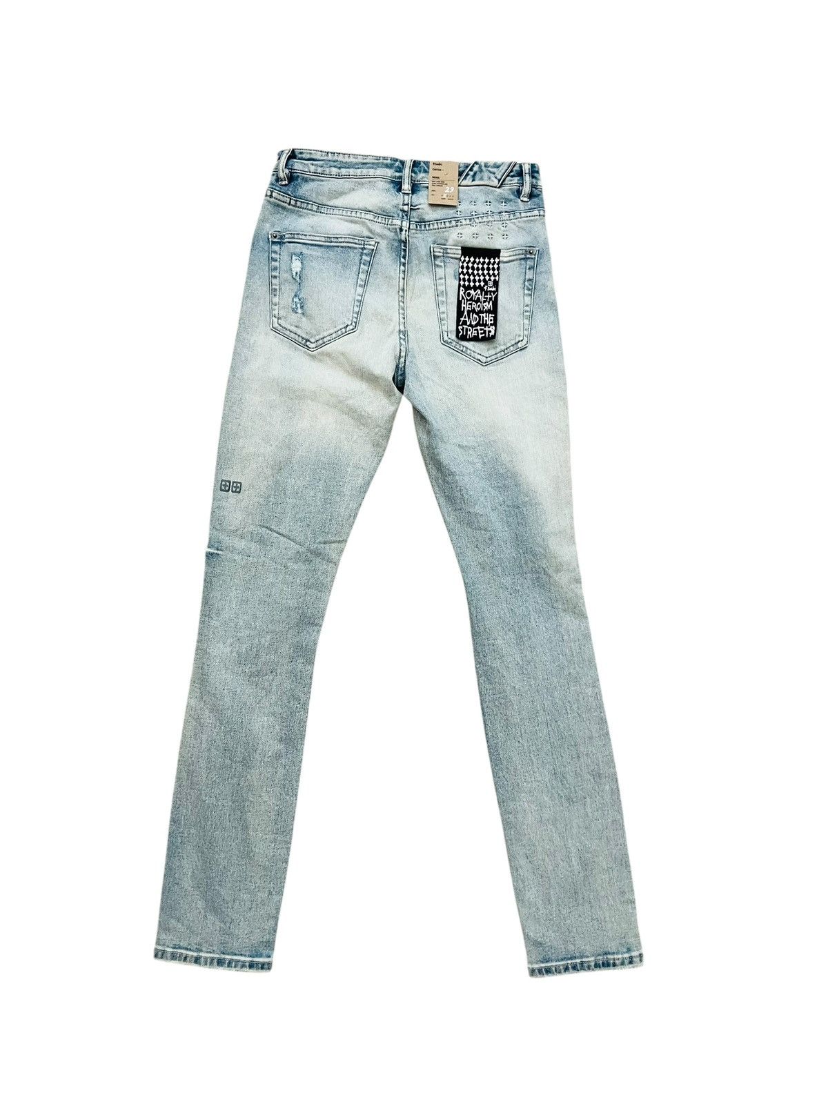 Ksubi Ksubi Jeans Mens Chitch Punk Thrashed Slim Blue Size 29/32 Size US 29 - 5 Thumbnail