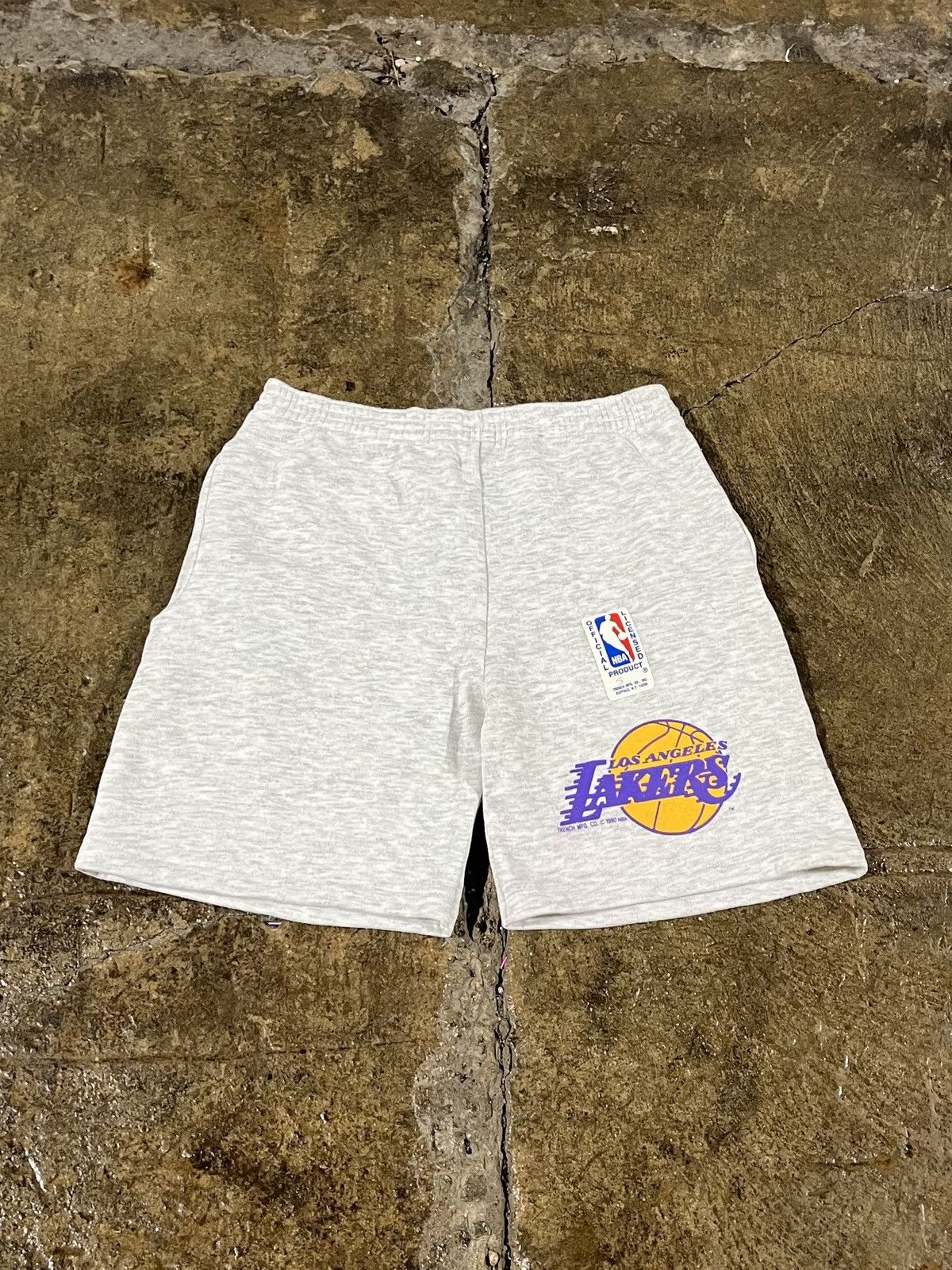 NBA × Vintage Crazy Vintage 90s Los Angeles NBA Shorts Essential Rare NWT Size US 26 / EU 42 - 1 Thumbnail