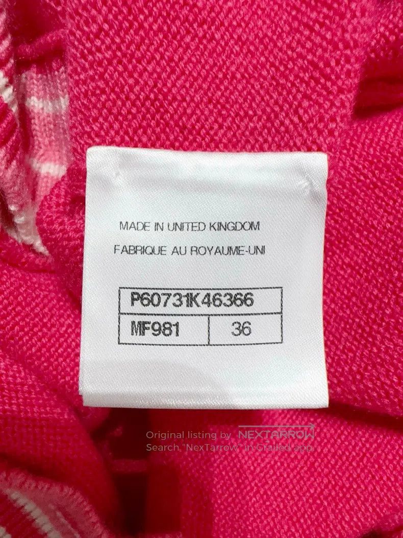 Chanel Chanel Red cardigan coat Size XS / US 0-2 / IT 36-38 - 5 Thumbnail