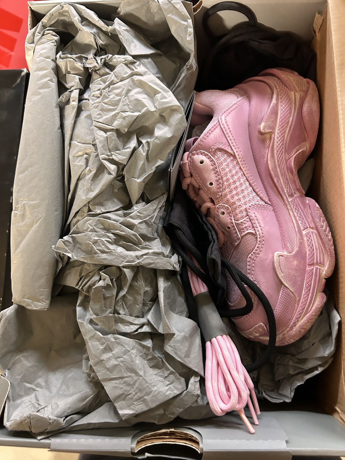 Balenciaga Faded Pink Triple S Size 5US